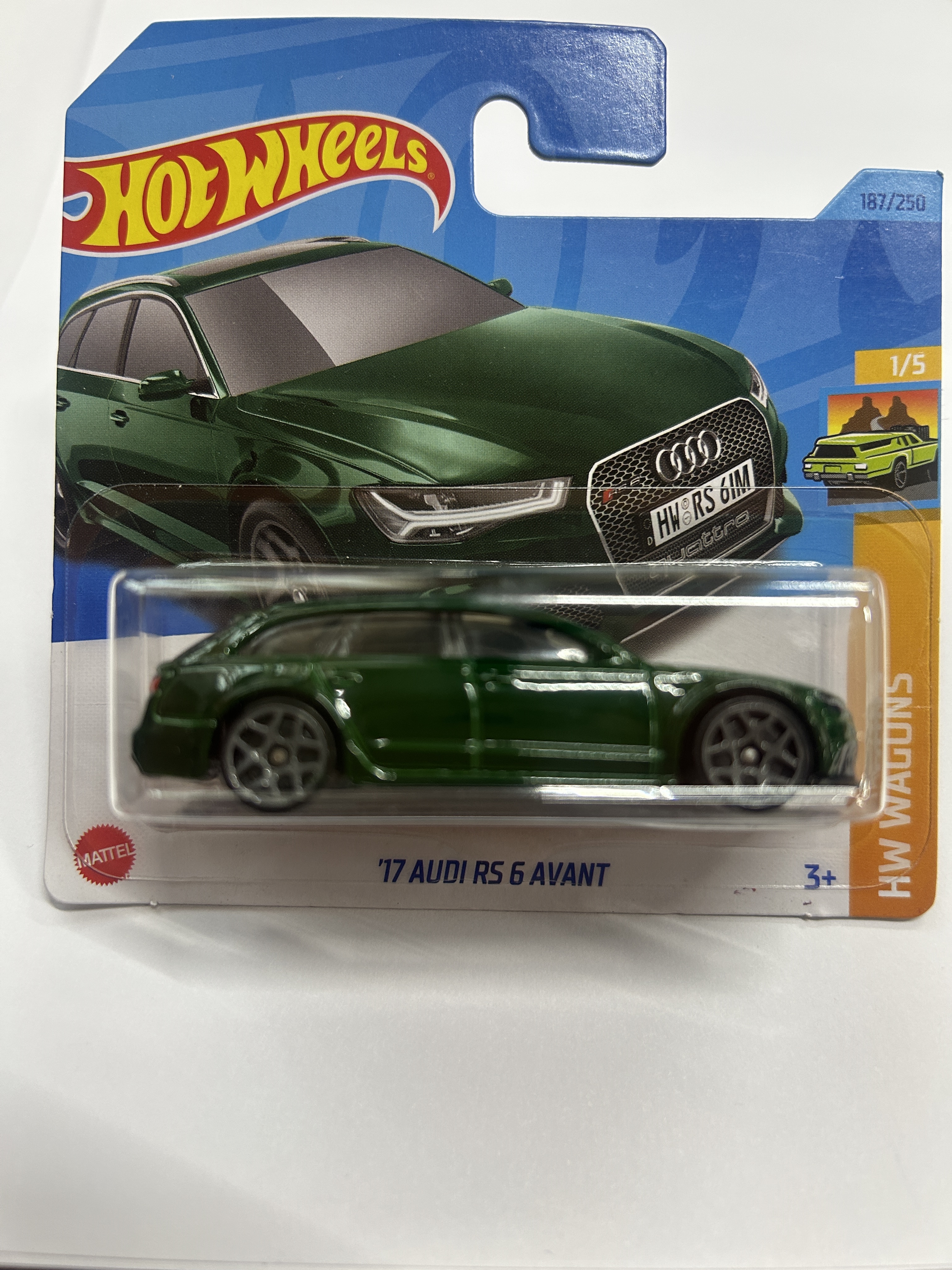 Автомобиль Hot Wheels Audi Audi RS 6 Avant 1917 года 1:64 в ассортименте 64542 - фото 1