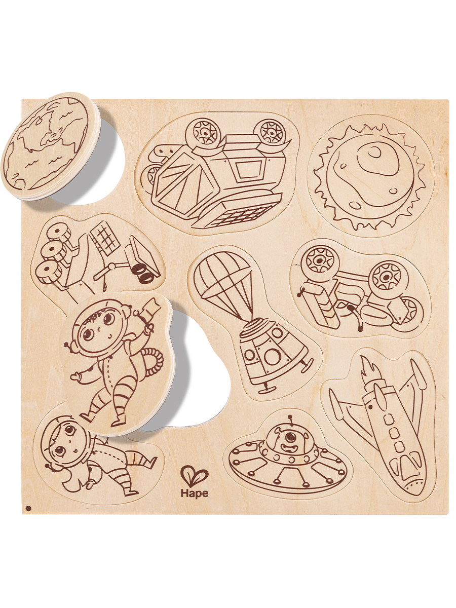 Набор для рисования Hape Космические приключения - фото 7