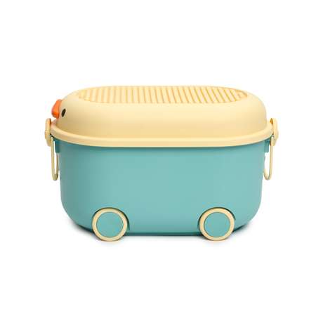 Ящик для хранения игрушек BabyGo бирюзовый