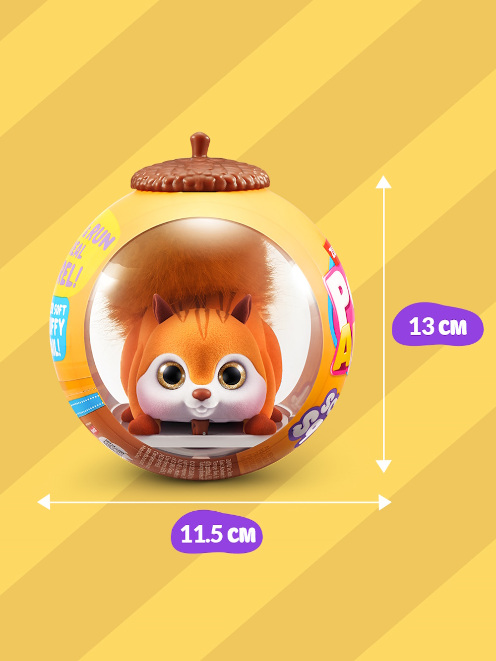 Фигурка Zuru Pets Alive Белка в ассортименте - фото 3