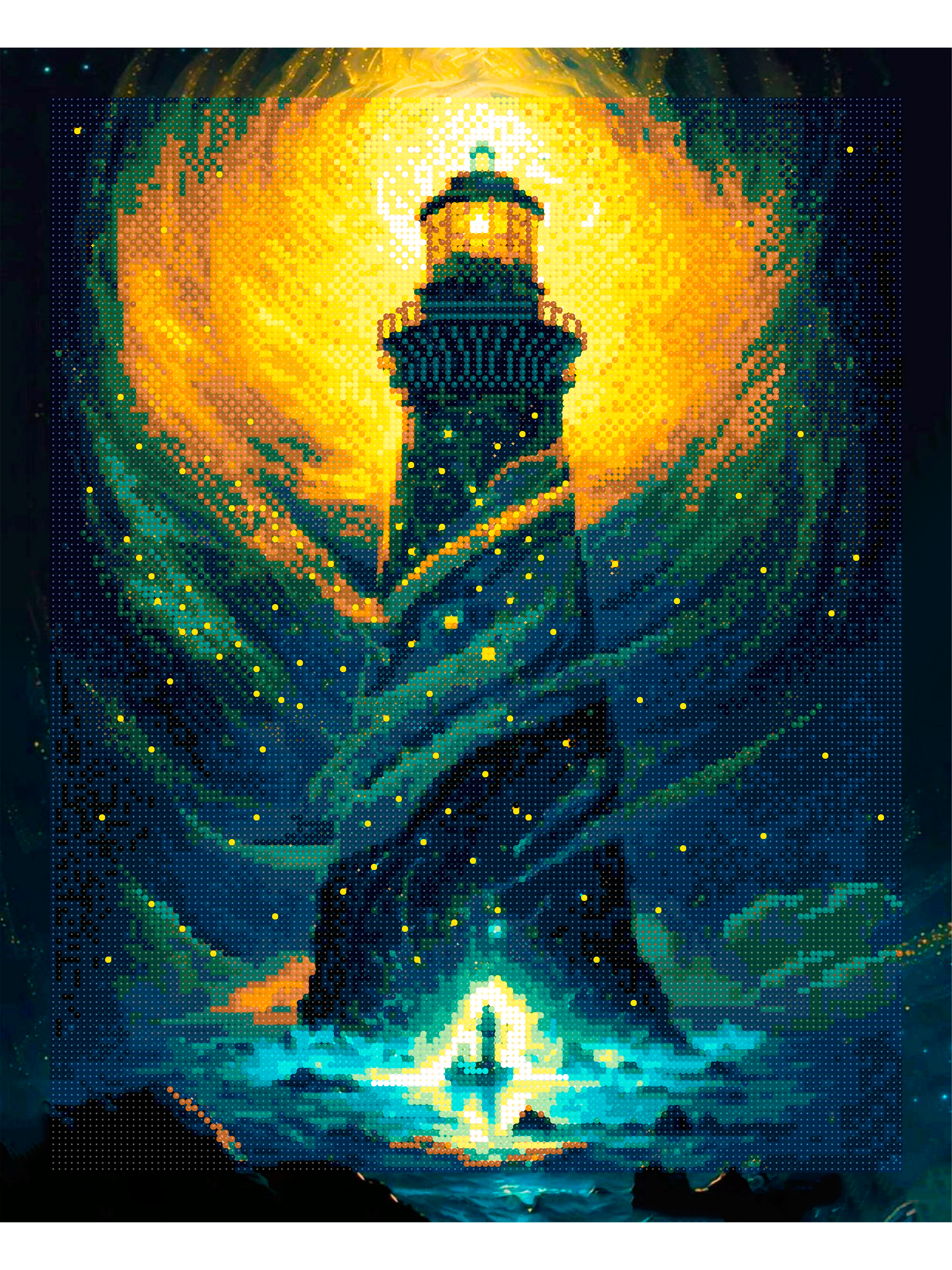 Алмазная мозаика Это просто шедевр Волшебный маяк в ассортименте - фото 2