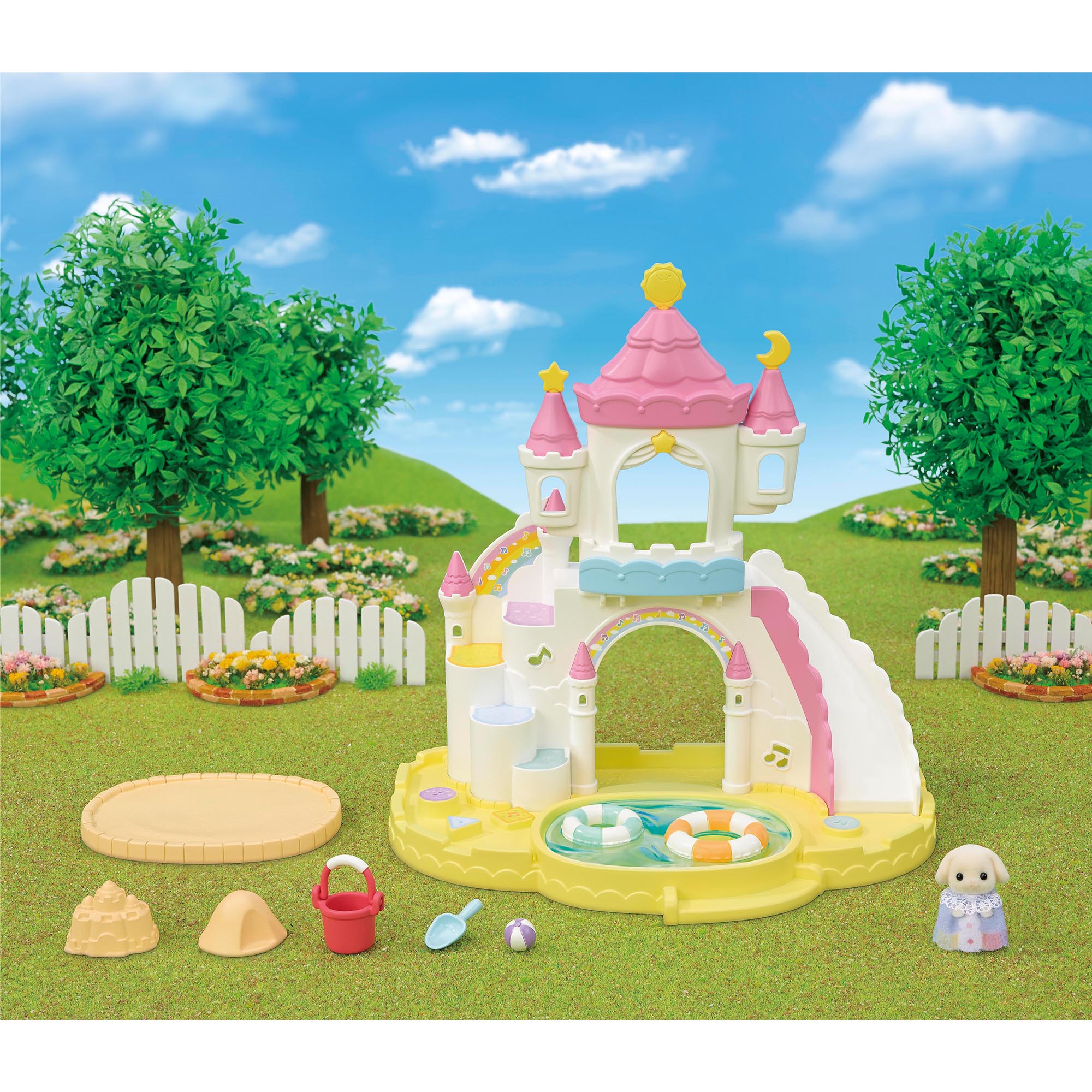 Игровой набор Sylvanian Families Детская песочница и бассейн - фото 12
