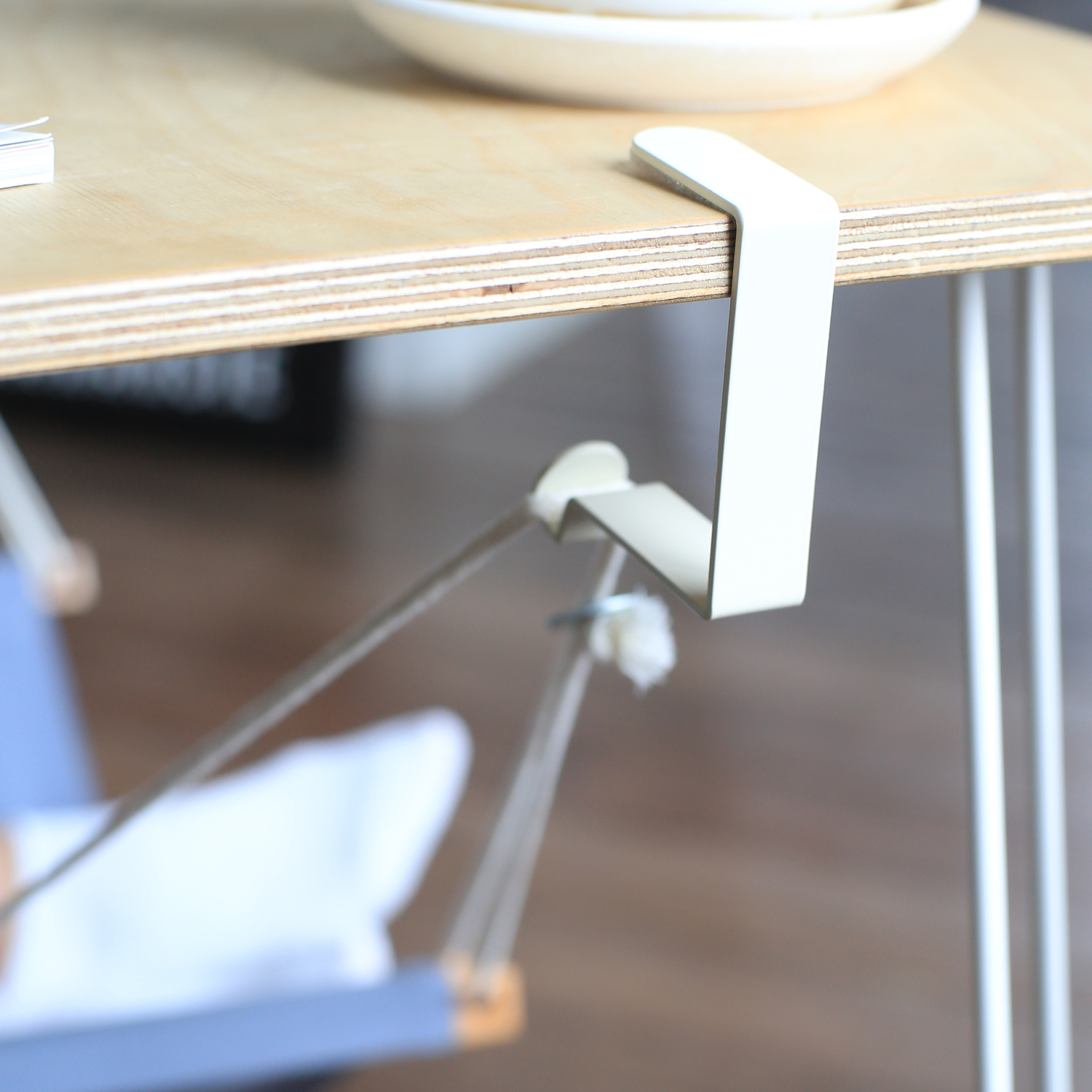 Гамак для ног под рабочий стол FooT gray - фото 6