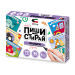 Карточки Attivio Пиши стирай Прописи 36 карточек