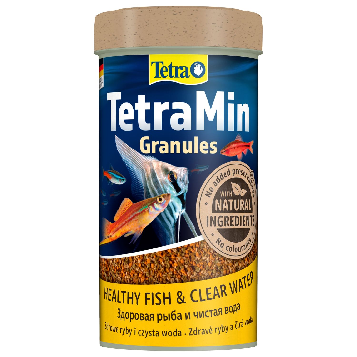 Корм для рыб Tetra Min Granules всех видов в гранулах 250 мл - фото 1