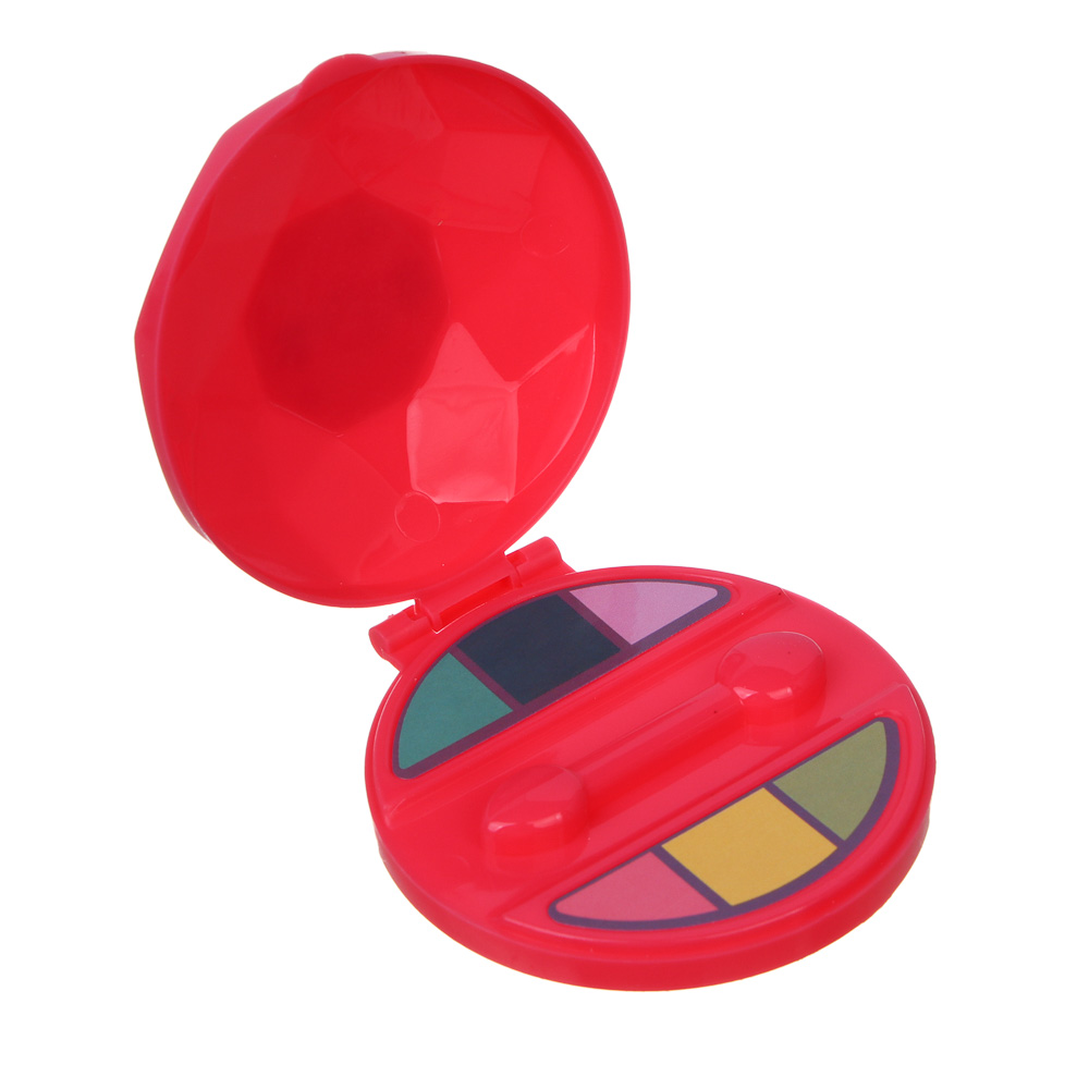 Игрушка Игроленд бижутерия, фен, косметика, маникюрный набор, инструменты, туалетный столик - фото 12