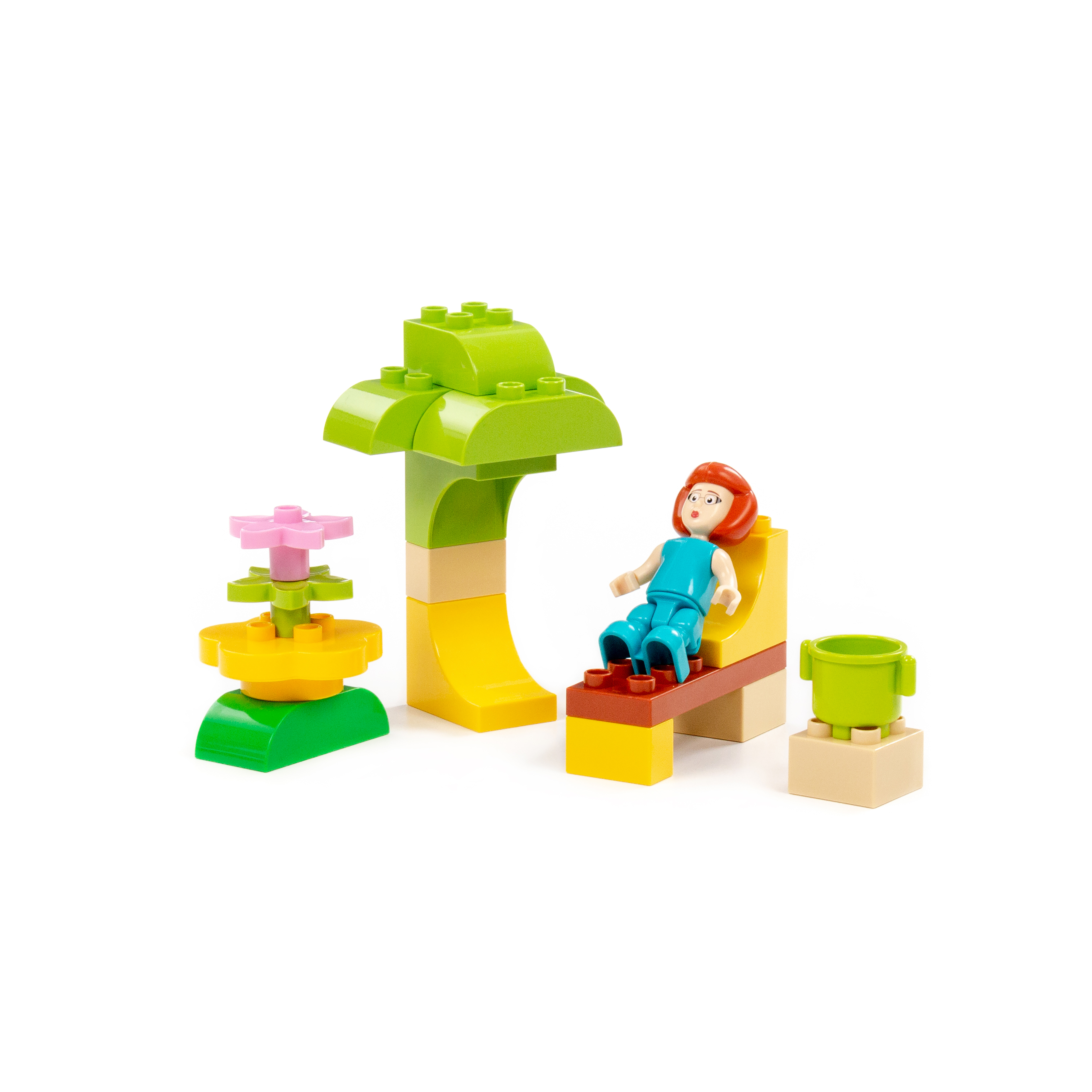 Конструктор Полесье Мама на шезлонге 18 дет. - фото 3