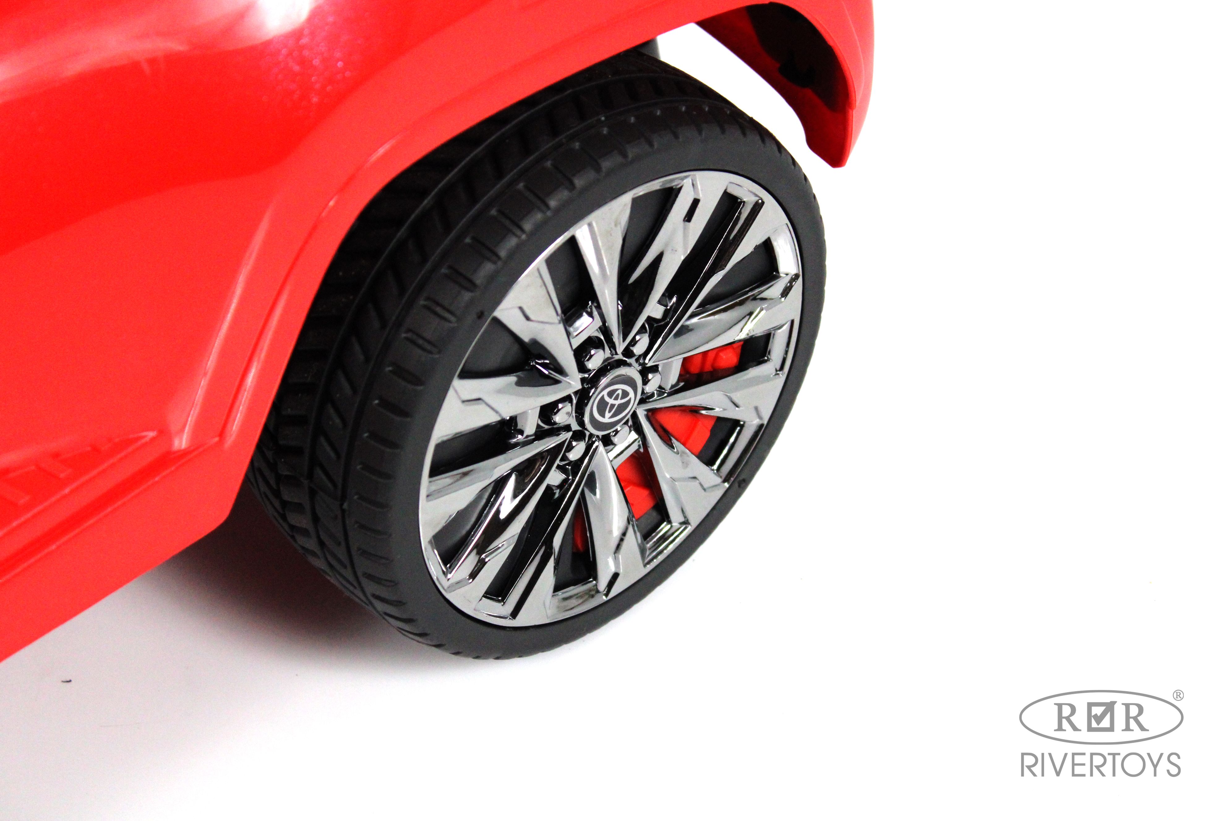 Каталка RIVERTOYS Z002ZZ-D-RED красный - фото 8