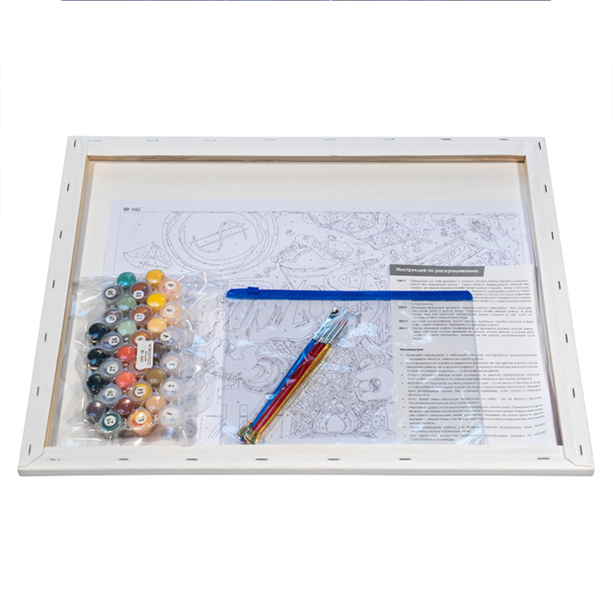 Картина по номерам Белоснежка Отражение - фото 5