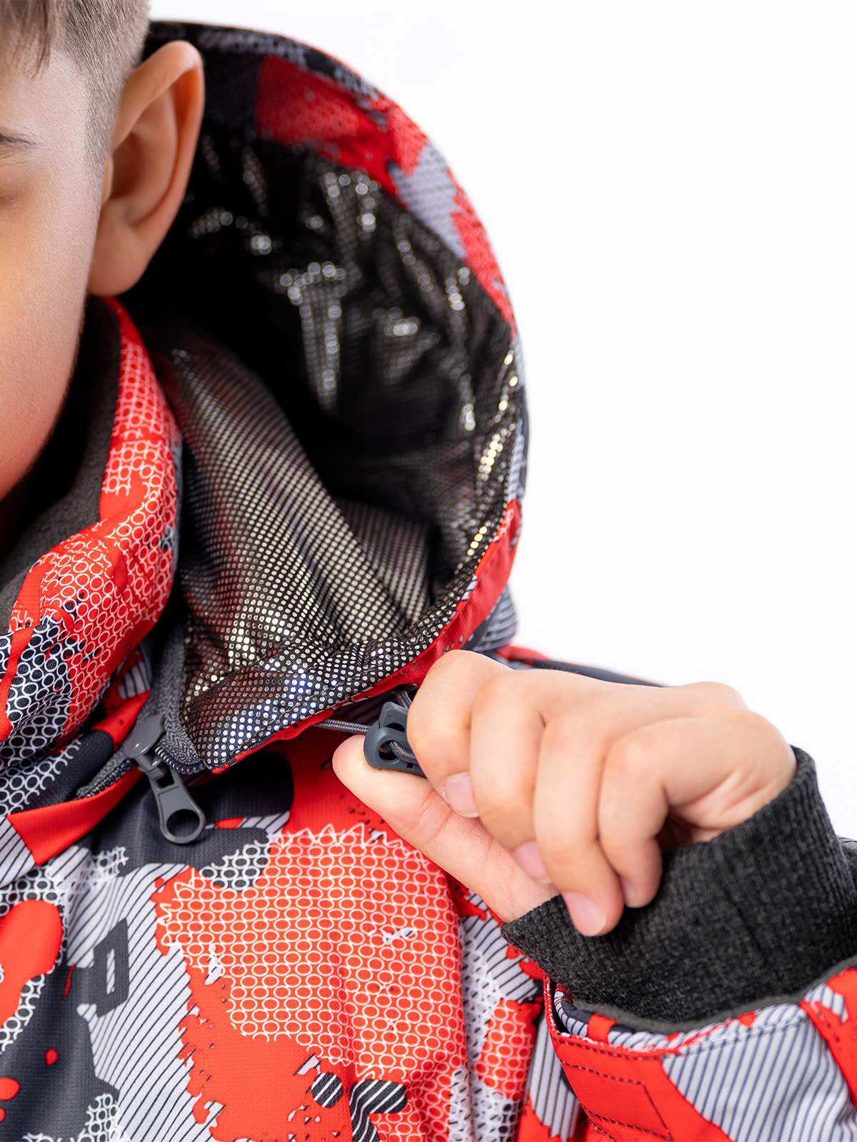 Костюм зимний RODOS М-195_Глобус/Красный - фото 8