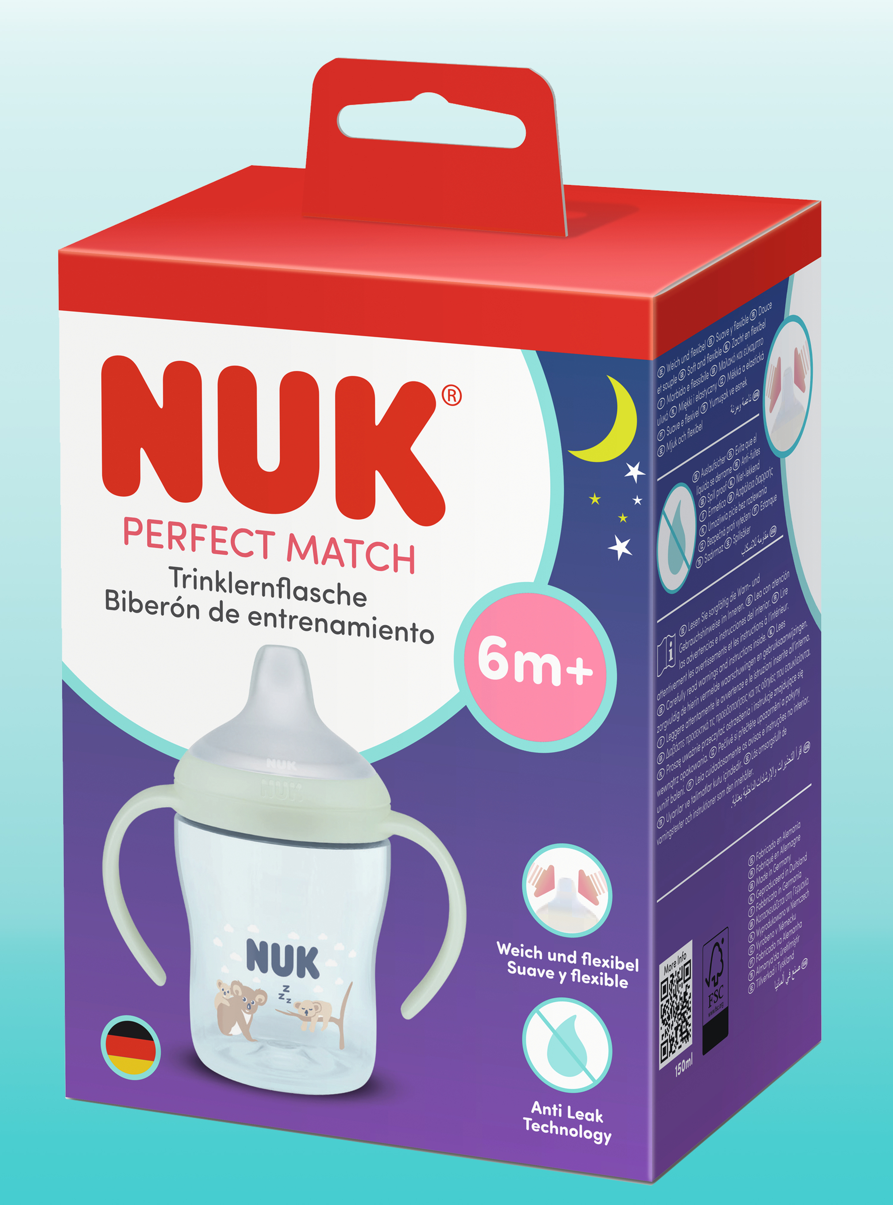 Бутылочка Nuk 150 мл 1 шт. - фото 2