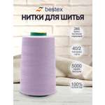 Нитки Bestex 40/2 5000 ярд 1 шт 285 сиреневый