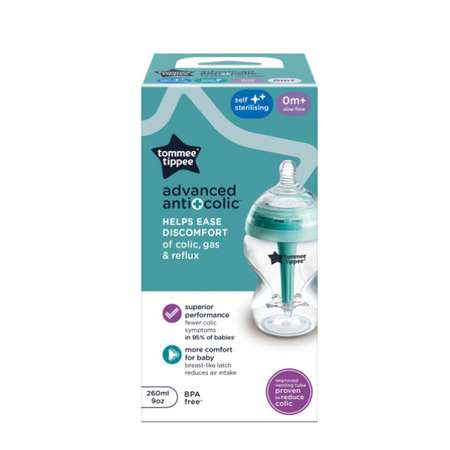 Бутылочка Tommee tippee Anti-Colic 260 мл в ассортименте