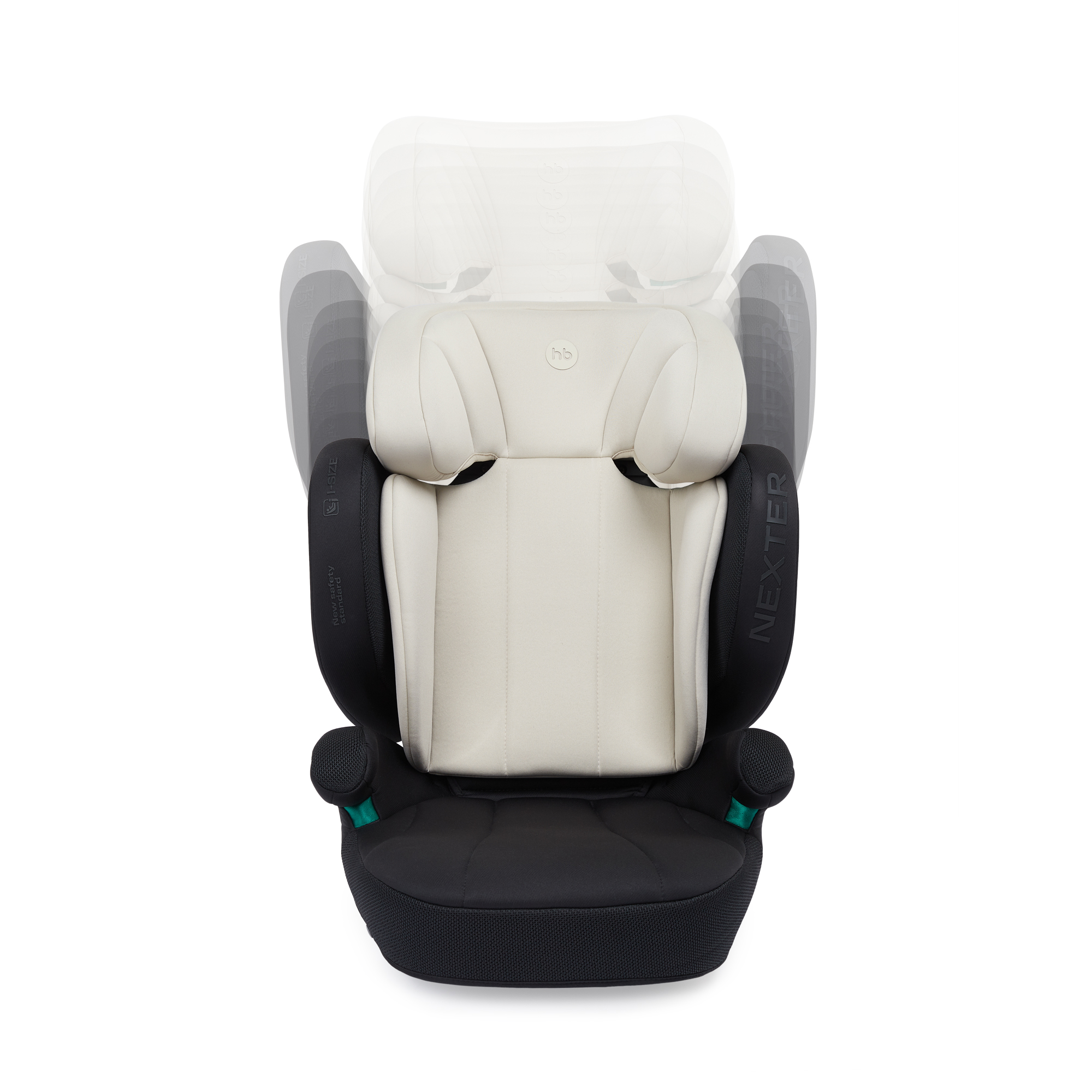 Автокресло Happy Baby Isofix 2/3 (15-36 кг) бежевый - фото 3