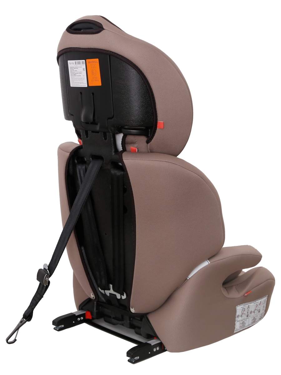 Автокресло Еду-Еду KS 575 Isofix 1/2/3 (9-36 кг) коричневый - фото 5