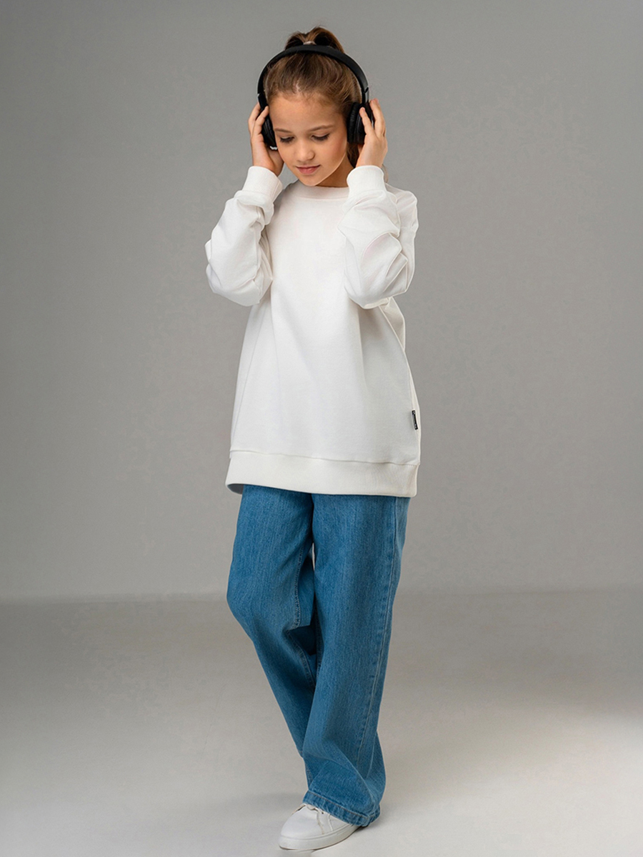 Джинсы HappyFox HF00811св.синий - фото 4