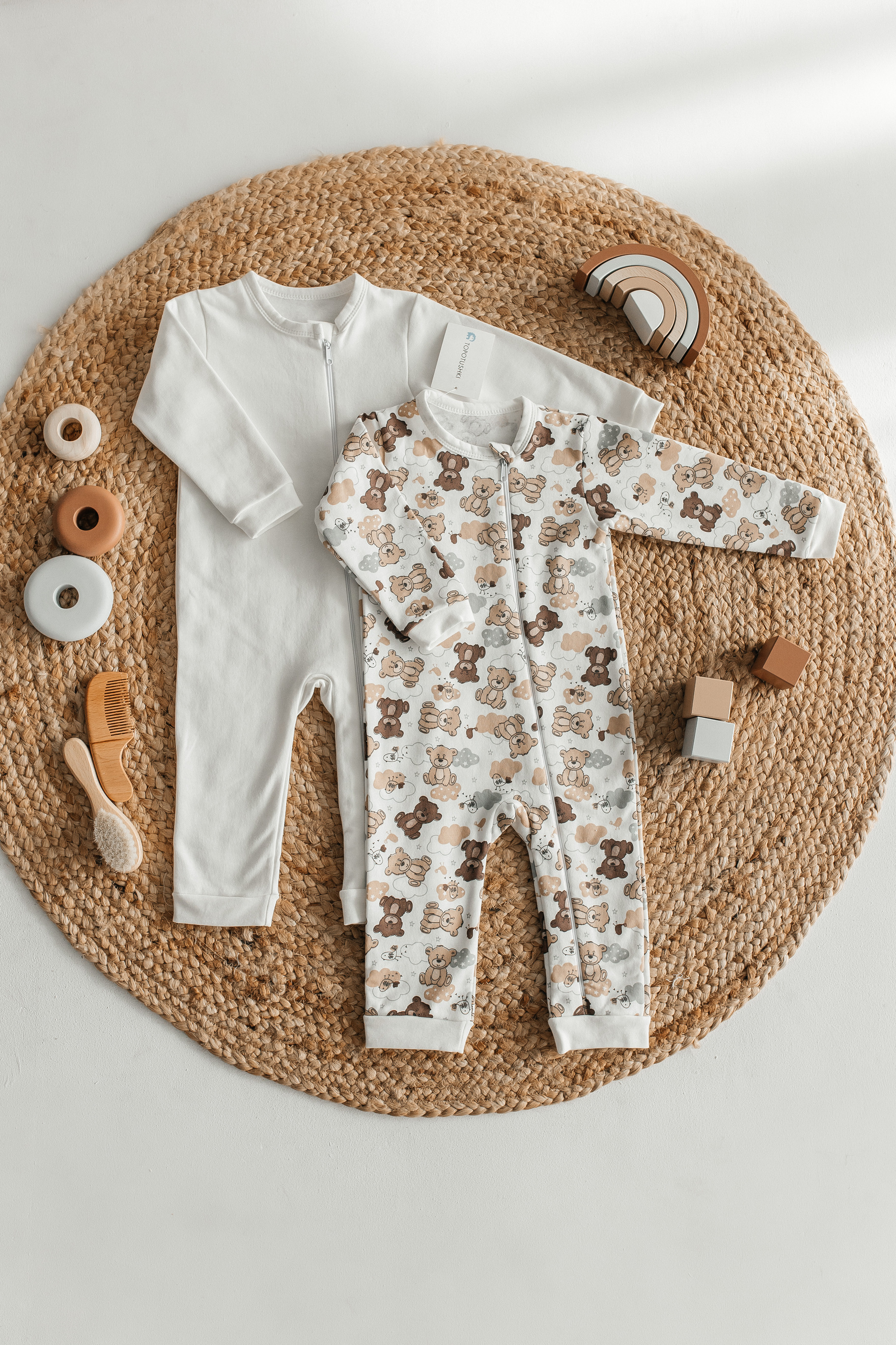 Комбинезон 2 шт TOPOTUSHKI ТКФ20471741фу - фото 3