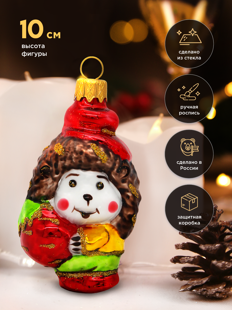 Елочное украшение Коломеев ручная работа - фото 1