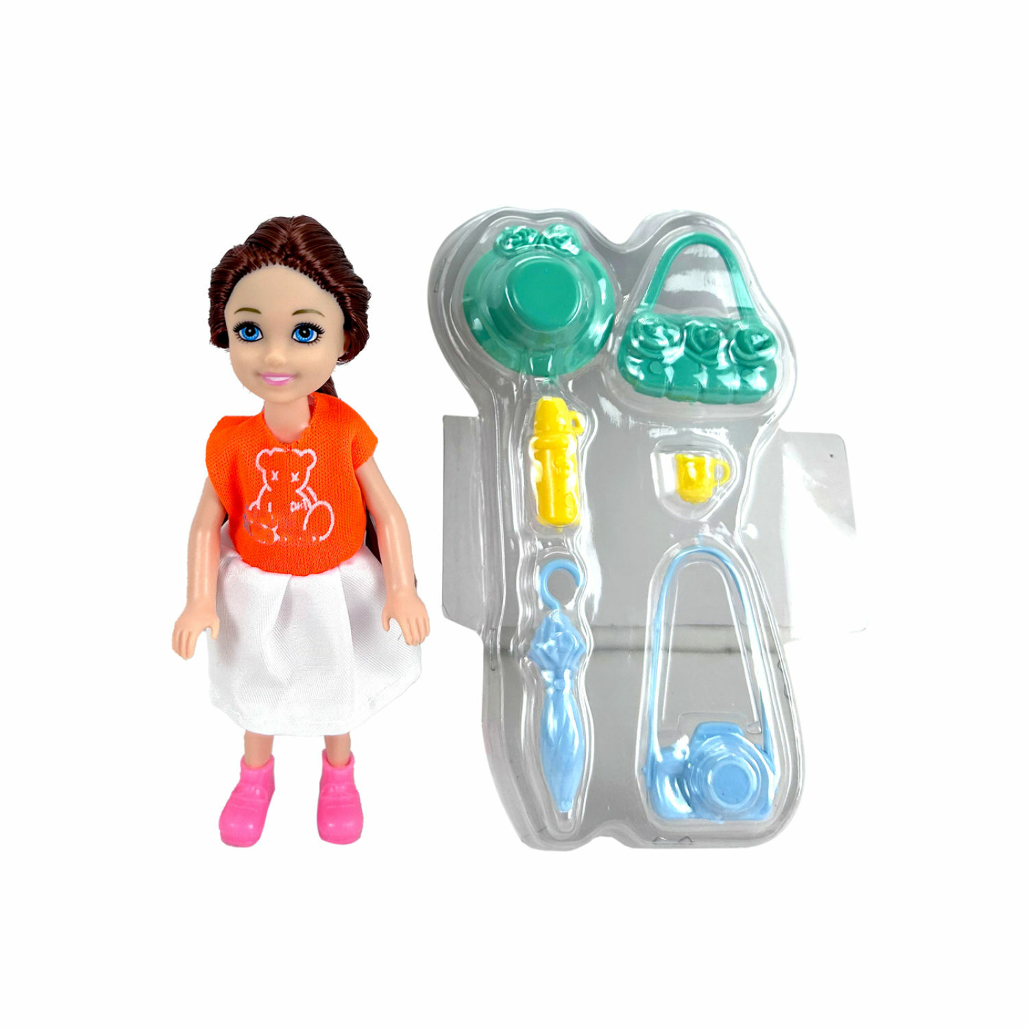 Кукла мини 1TOY высота 15,2 см Т24386 - фото 2