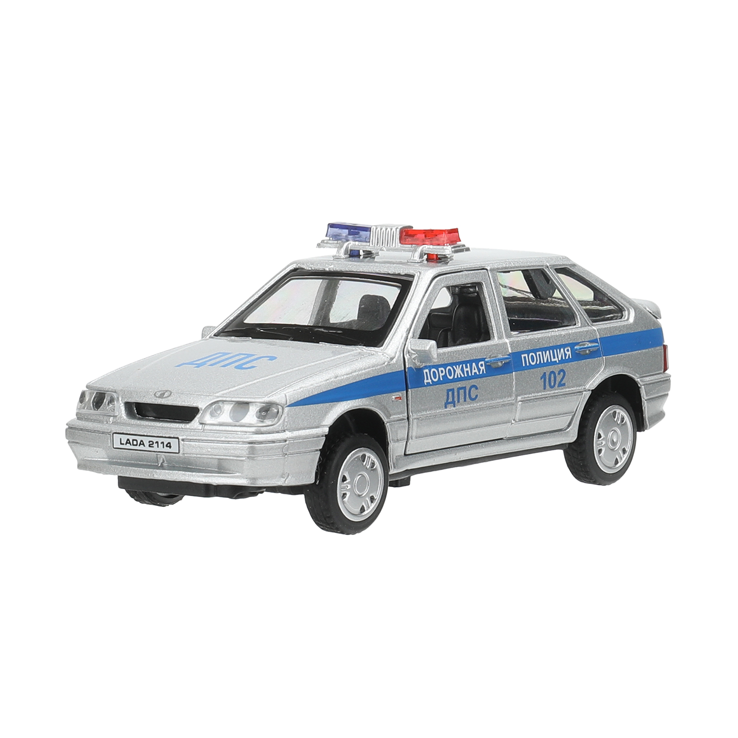 Полицейская машина Технопарк LADA 2114 393508 - фото 3