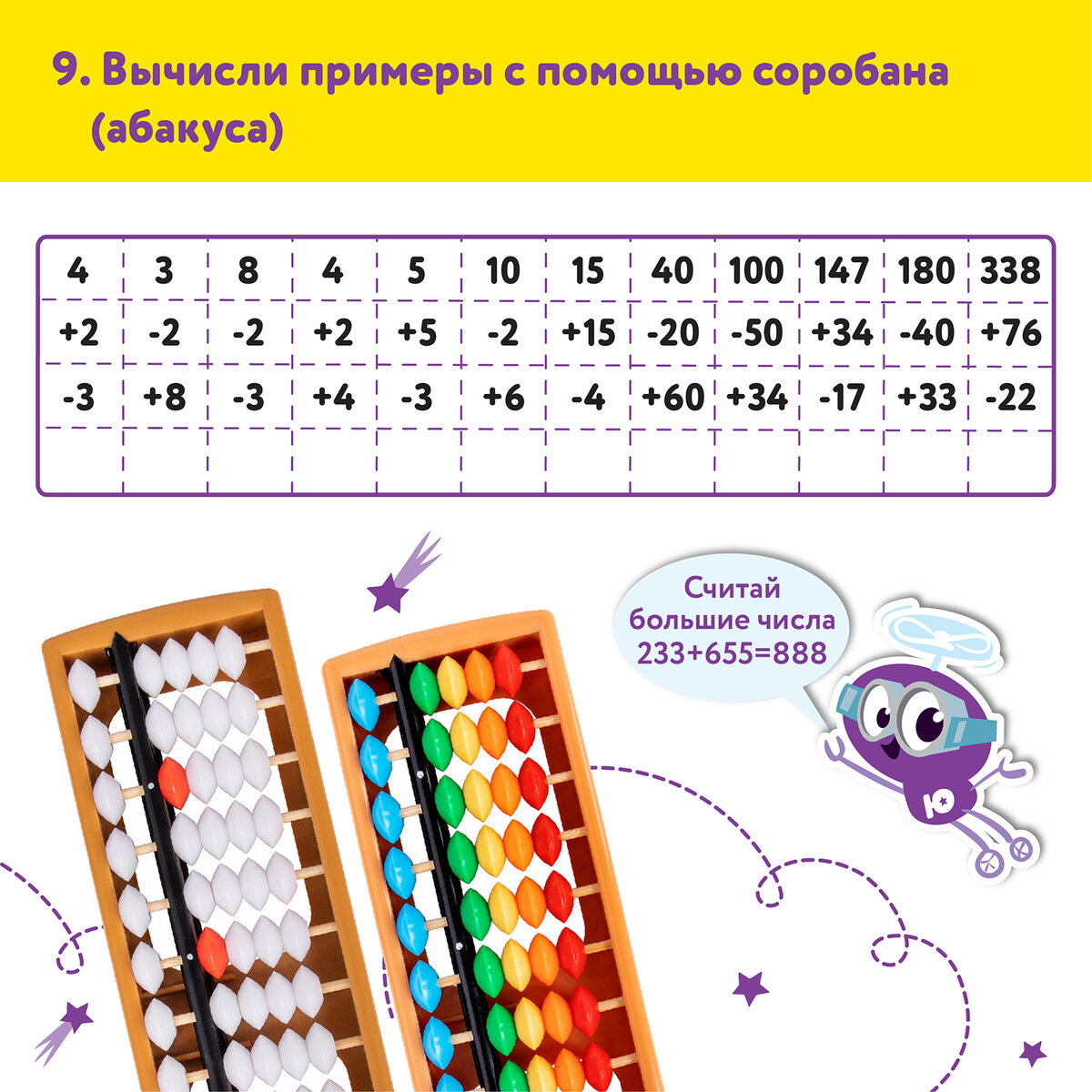 Счеты Юнландия Ментальная арифметика - фото 12