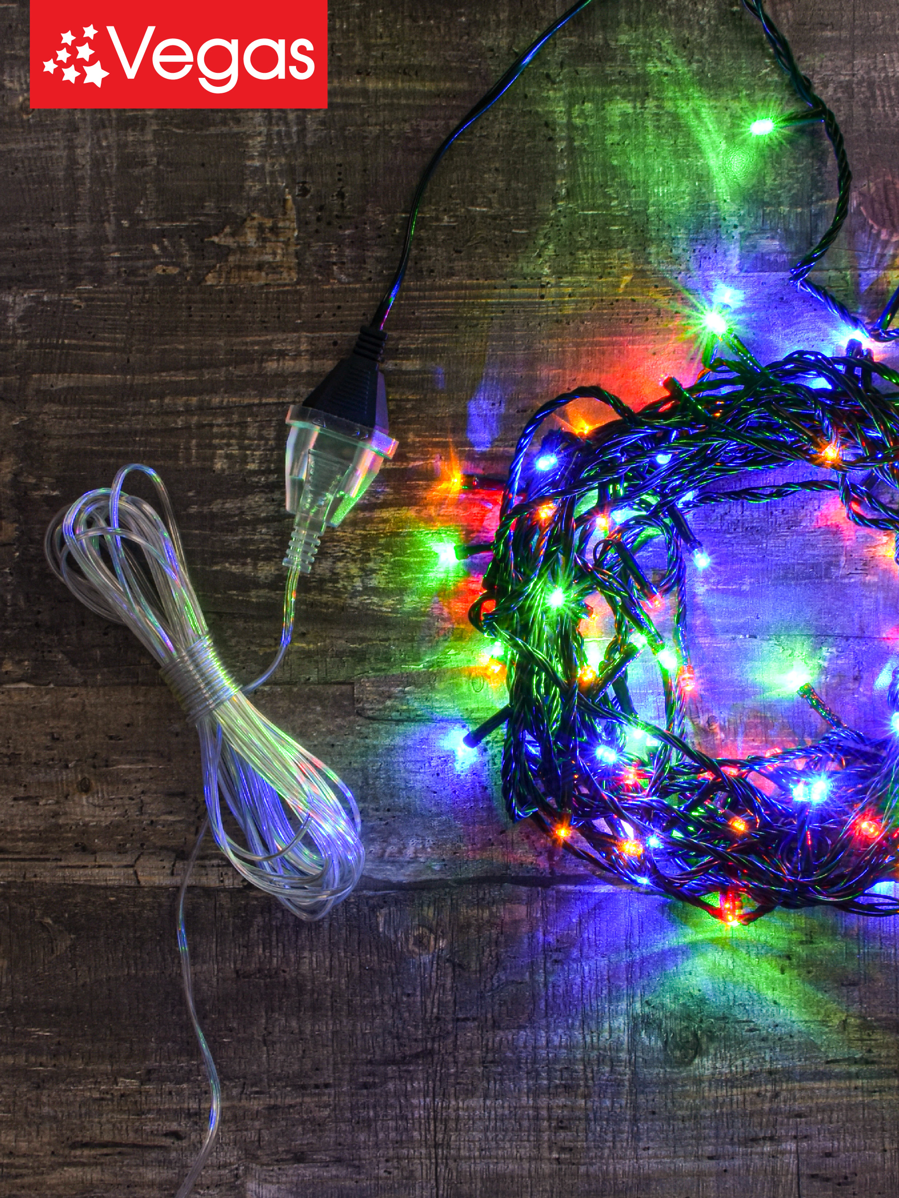 Удлинитель для электрогирлянд Vegas 5 м 220 v - фото 8