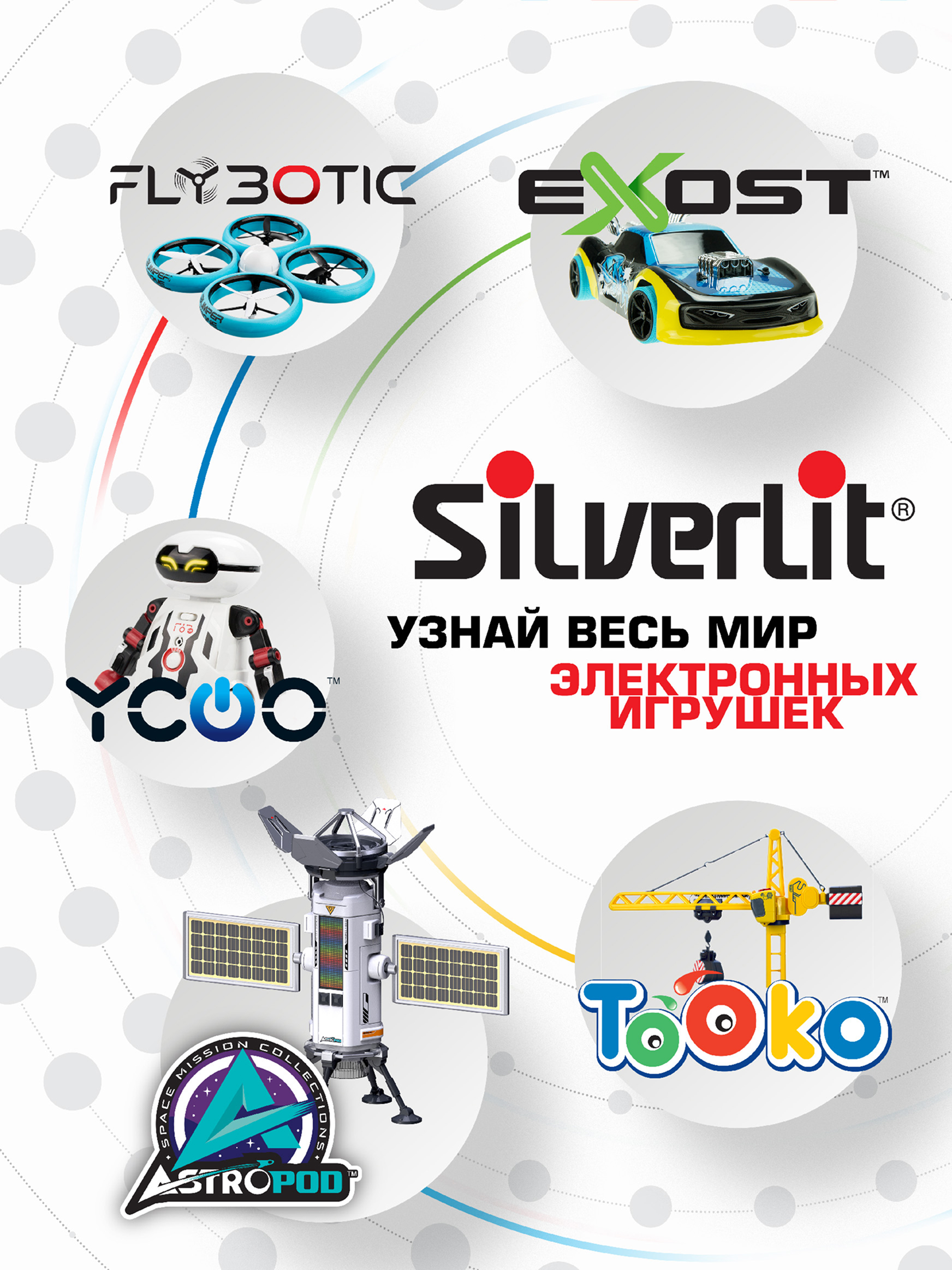 Квадрокоптер РУ Flybotic НЛО - фото 9