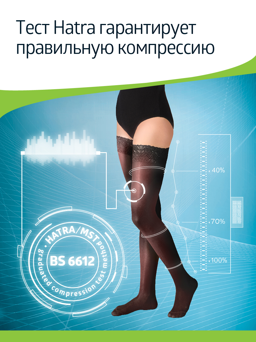 Чулки B.Well JW-212Nero - фото 12