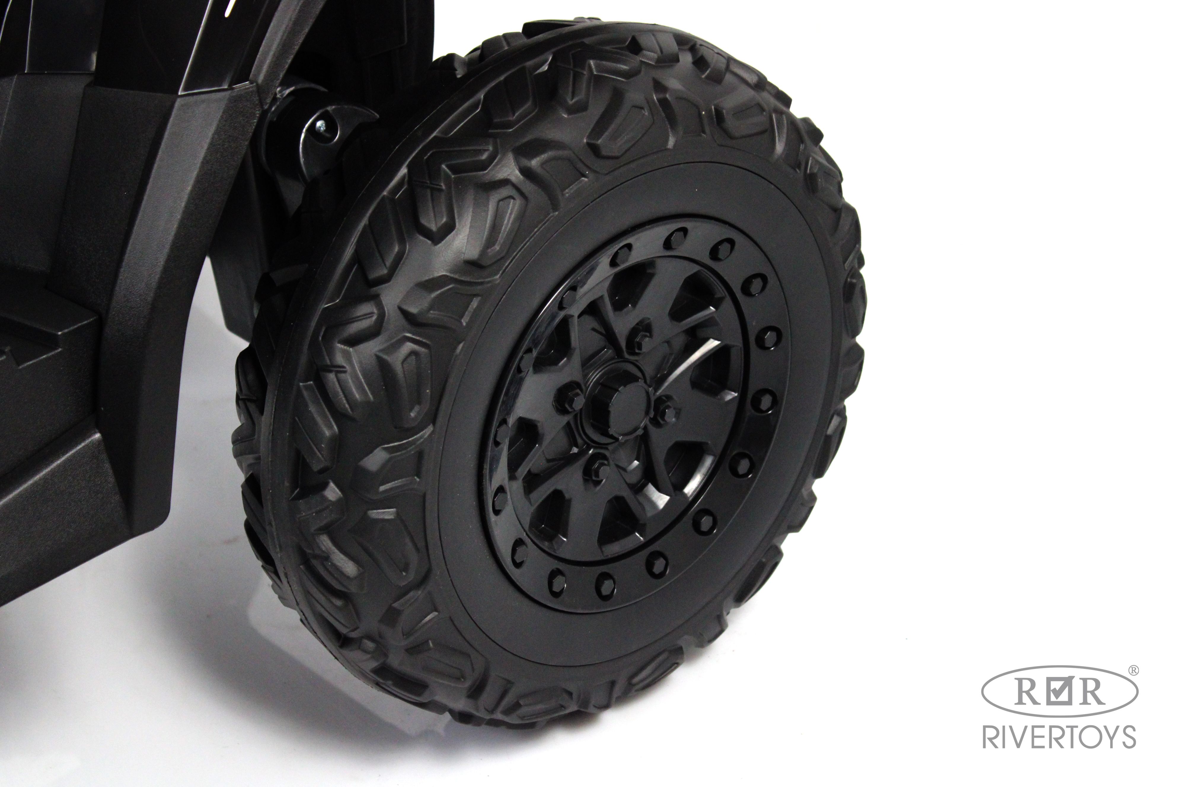 Квадроцикл RIVERTOYS T001TT-BLACK С пультом ДУ - фото 18