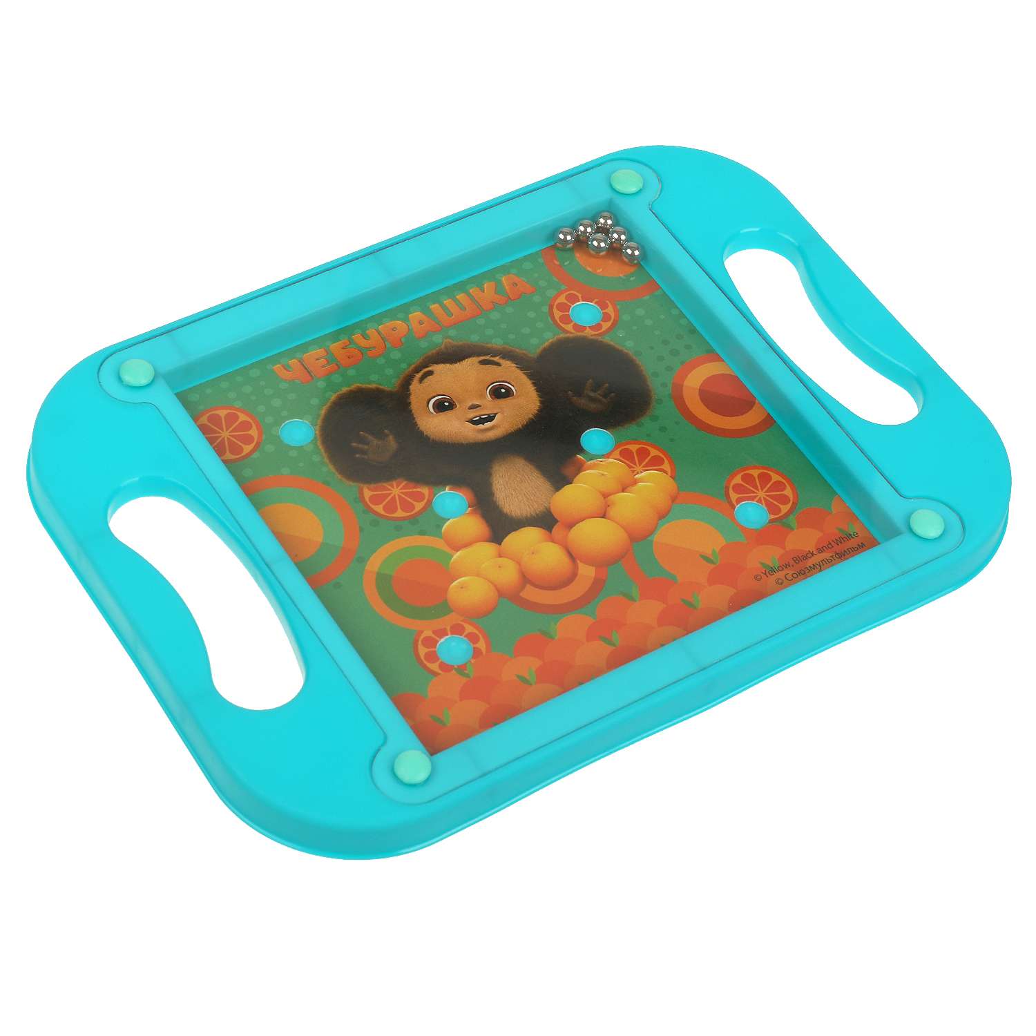 Настольная игра Играем вместе Чебурашка Попади в лунку - фото 4