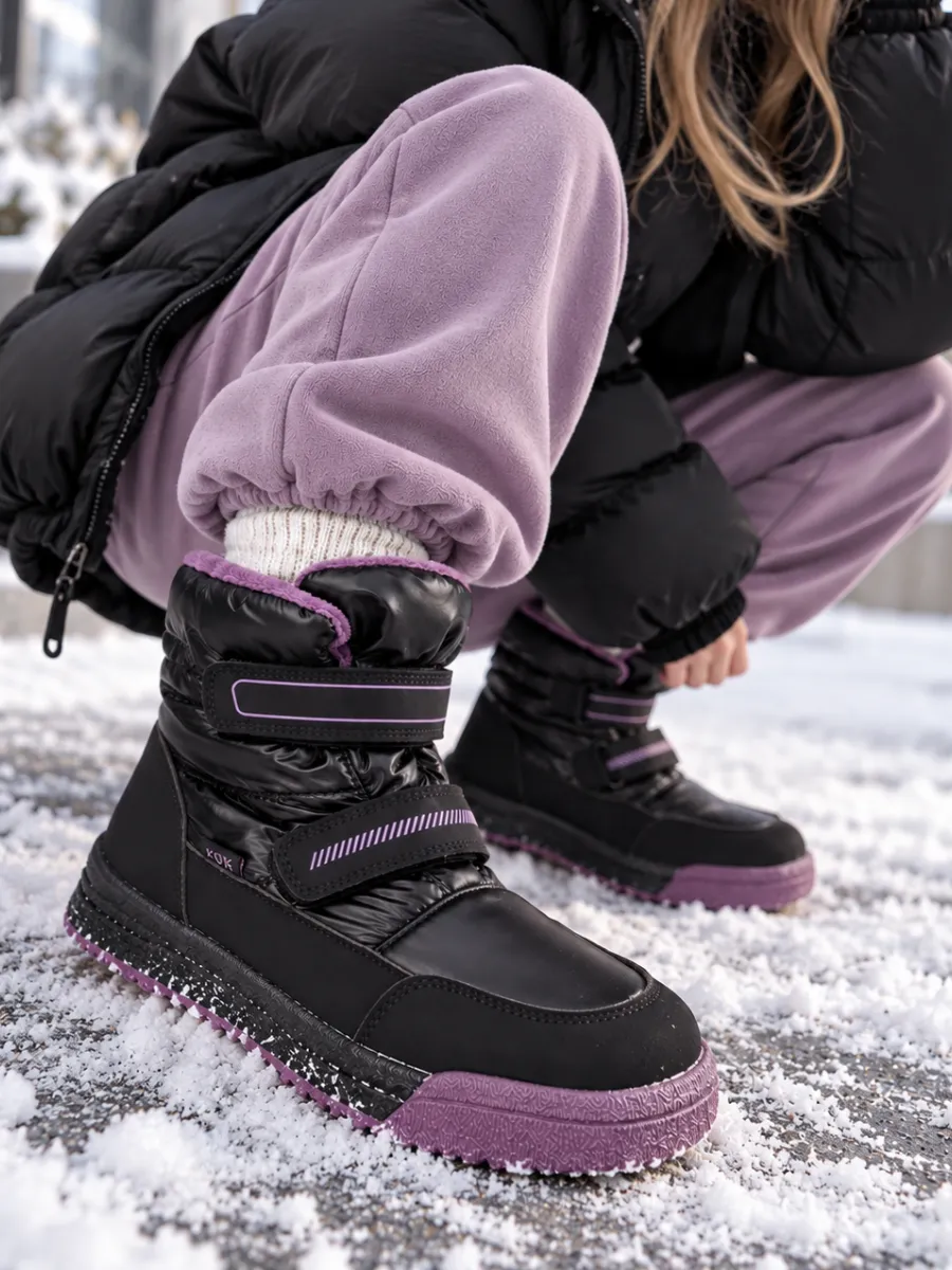 Дутики KDX MUFW23-11 black - фото 6