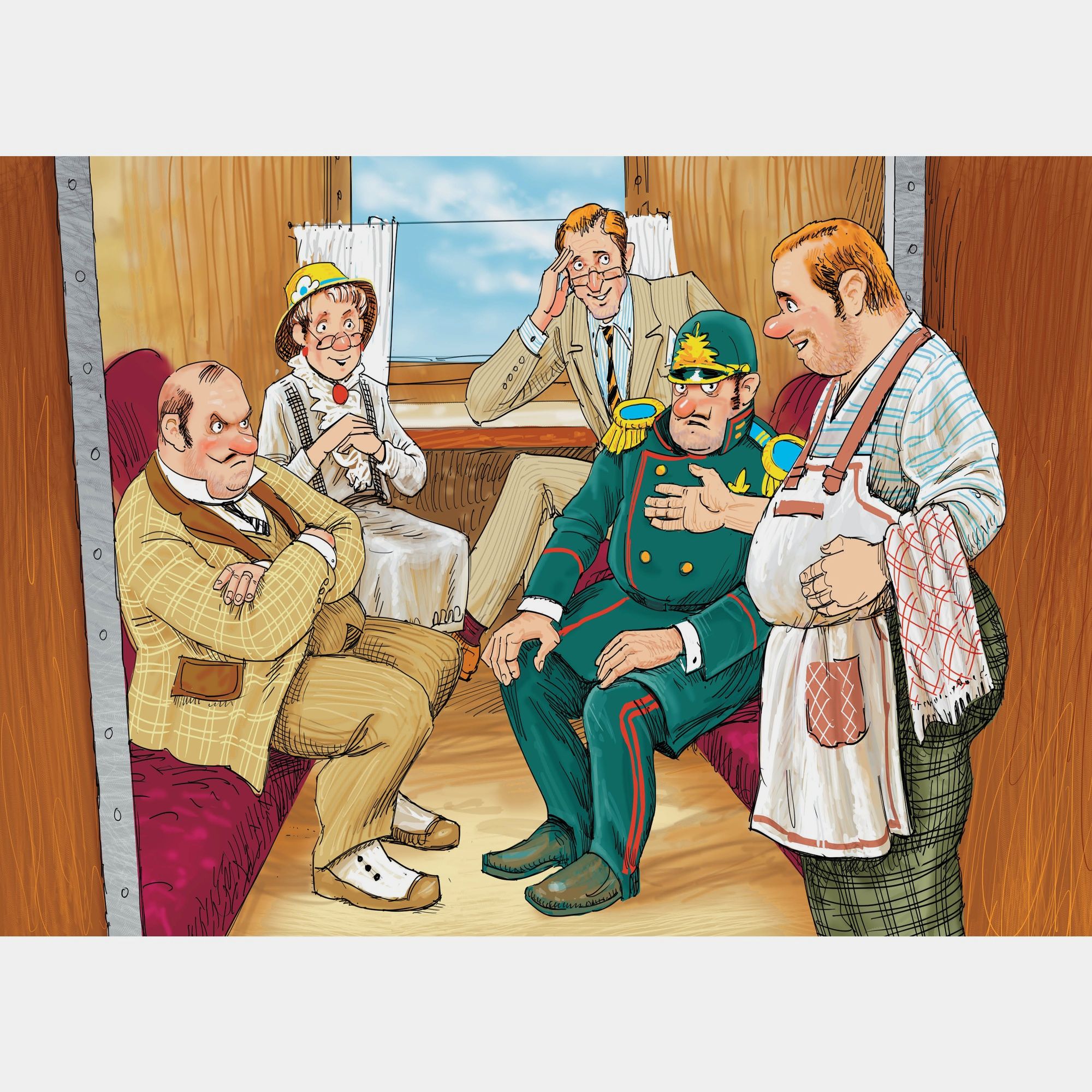 Книга Махаон Фрёкен Сталь разбойники и паровоз Экхольм Я - фото 13