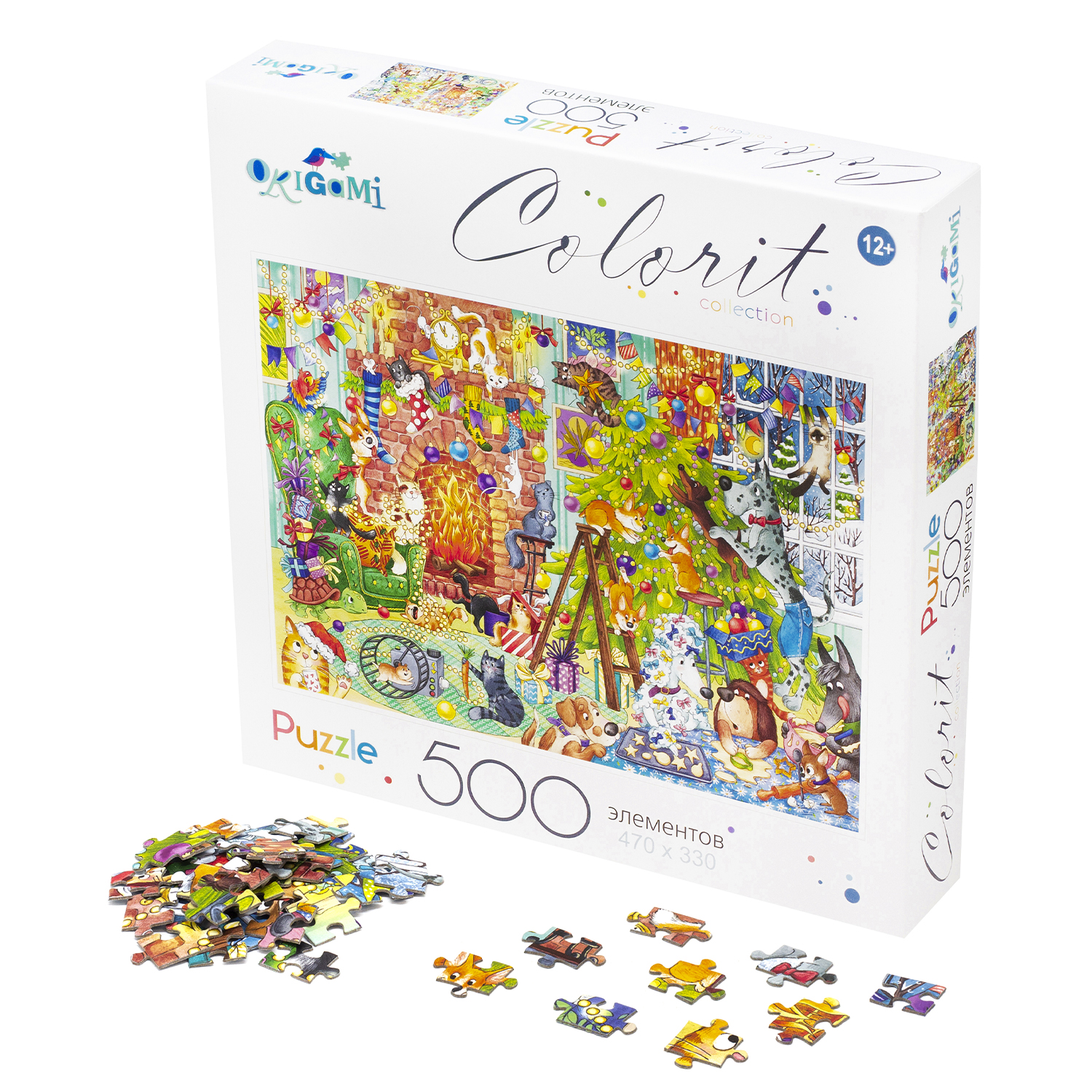 Пазл ORIGAMI Colorit Collection классический - фото 4