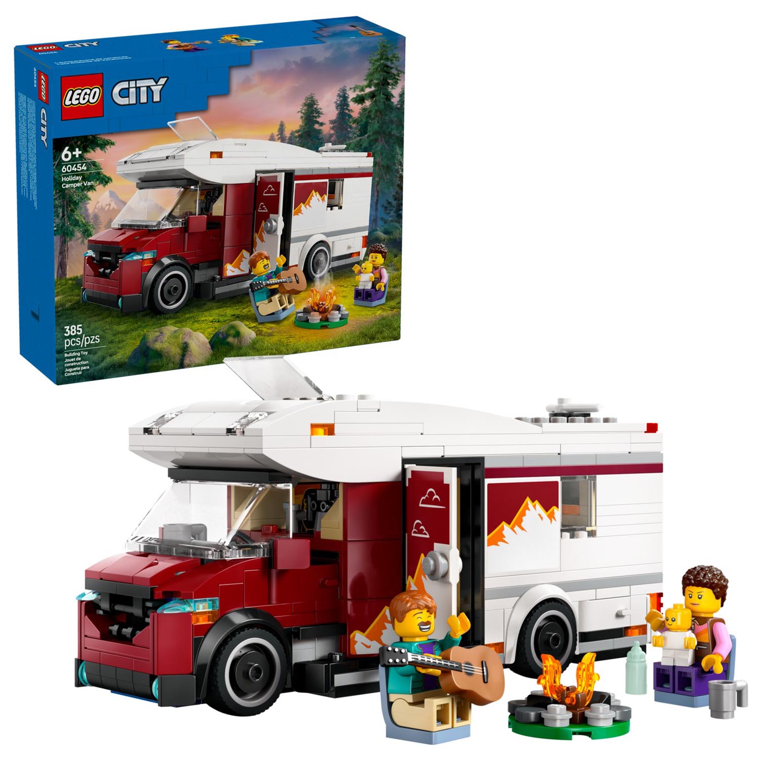 Конструктор LEGO City Туристический фургон 385 дет. - фото 1