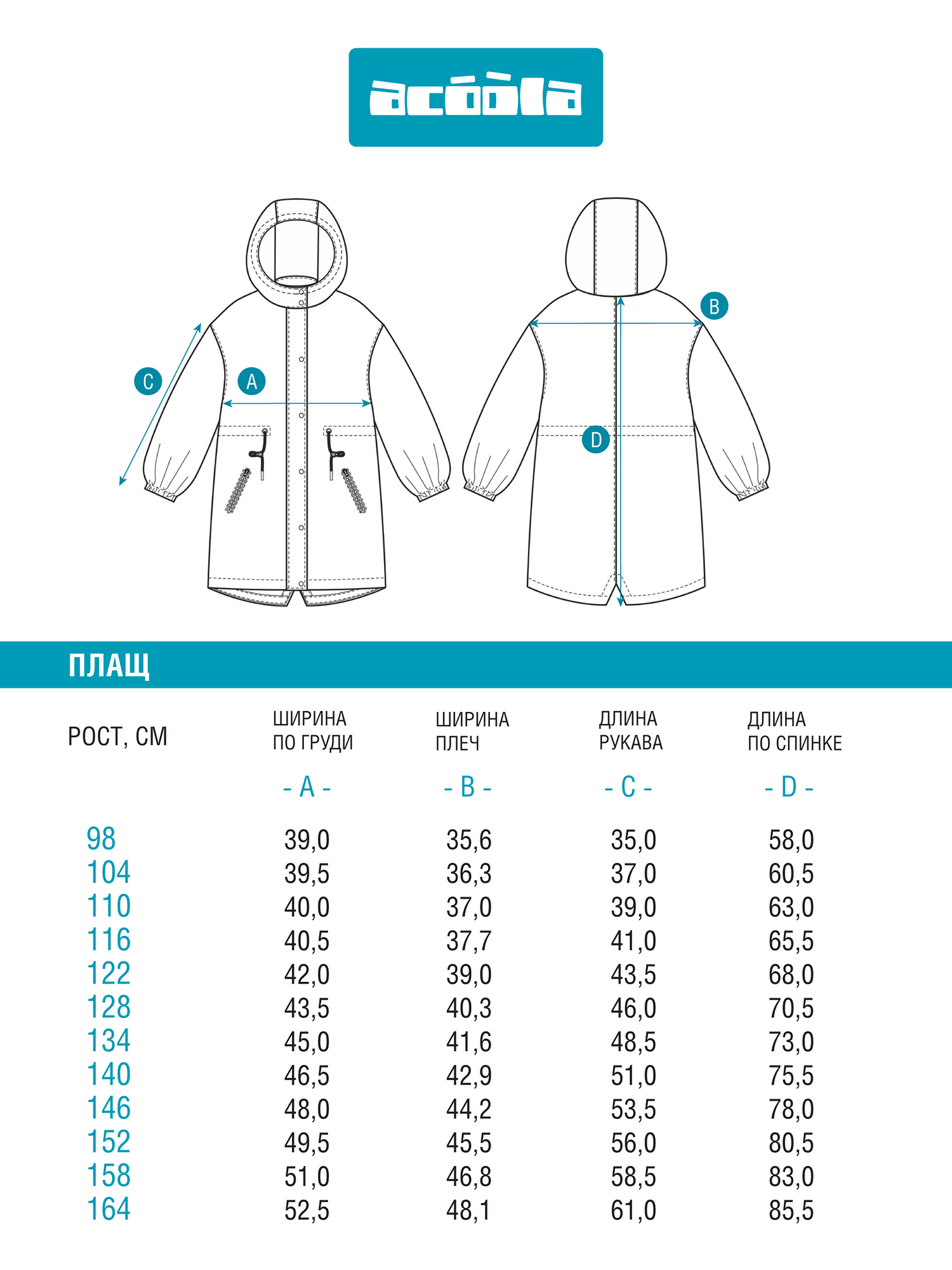 Дождевик Acoola 20230800001_0075266 - фото 10