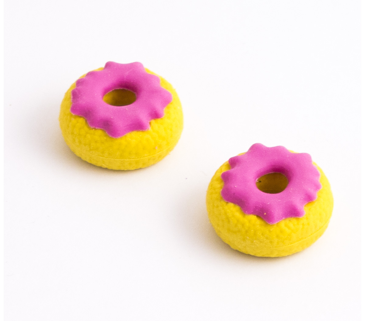 Ластик ЭВРИКА Пончики 2 шт. - фото 1