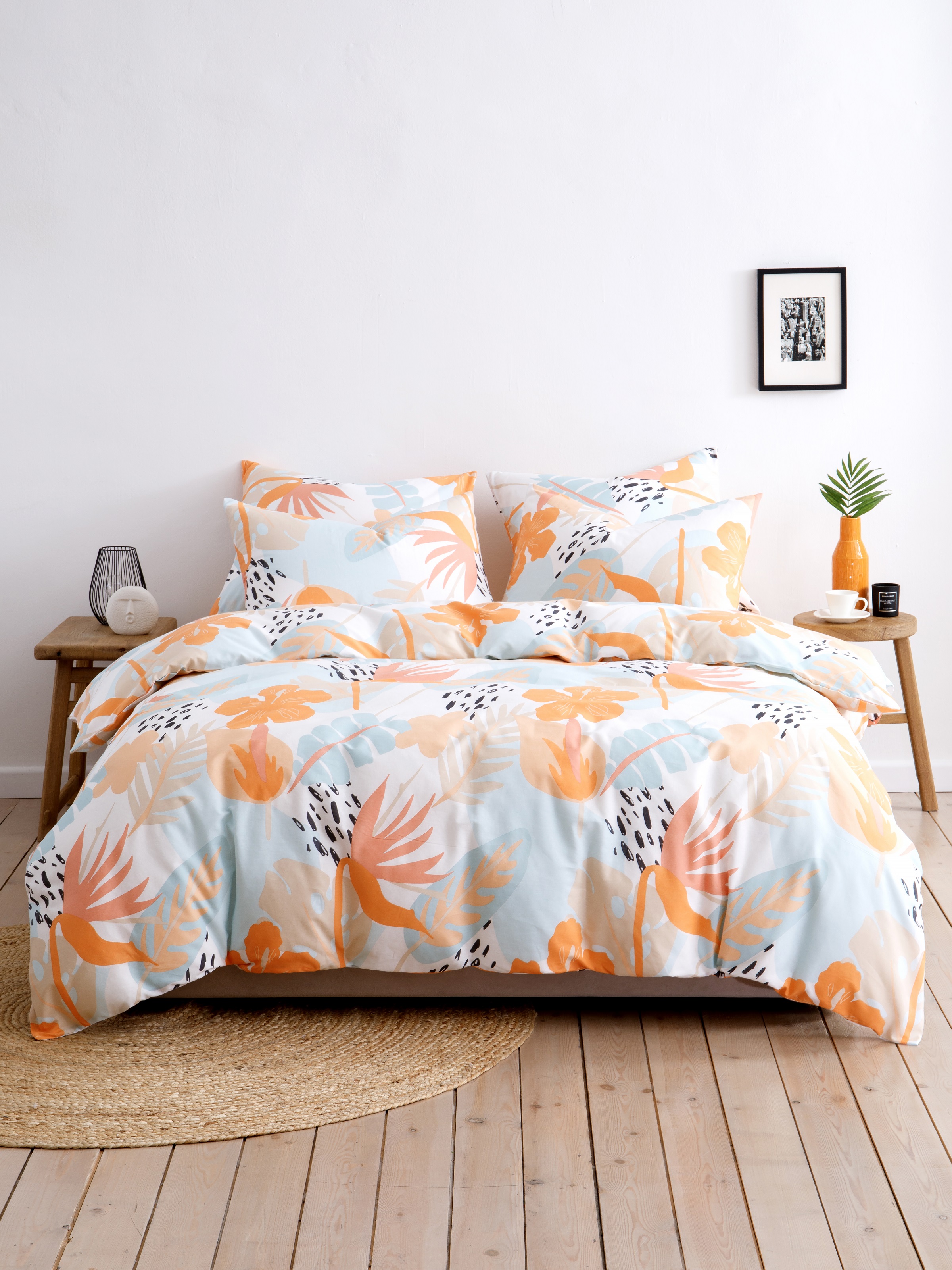 Комплект постельного белья Ночь Нежна Лейла полутораспальный 4 предм. - фото 1