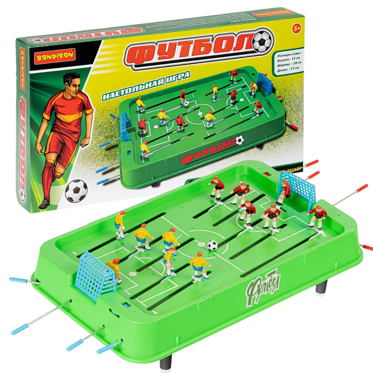 Настольная игра Bondibon спортивная для двоих Футбол - фото 12