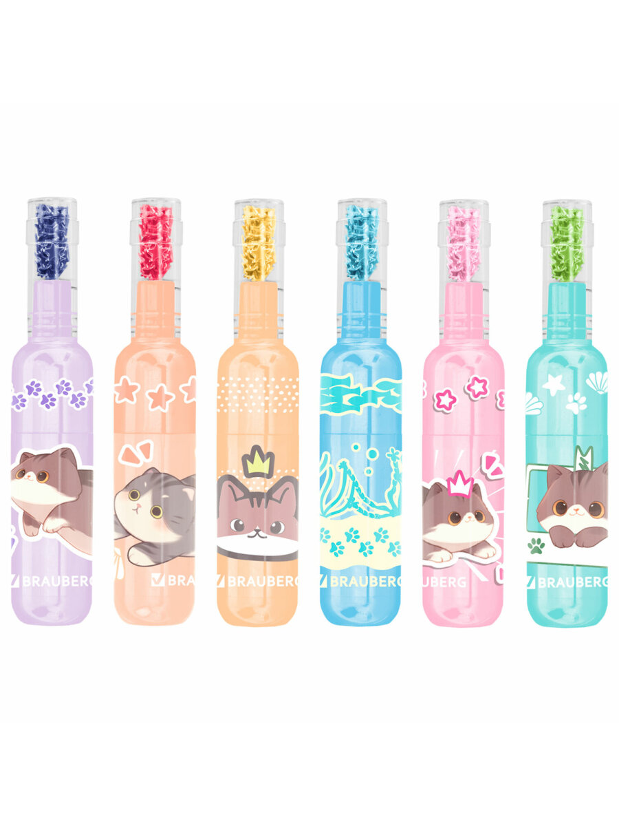 Текстовыделители Brauberg 6 цв. - фото 4