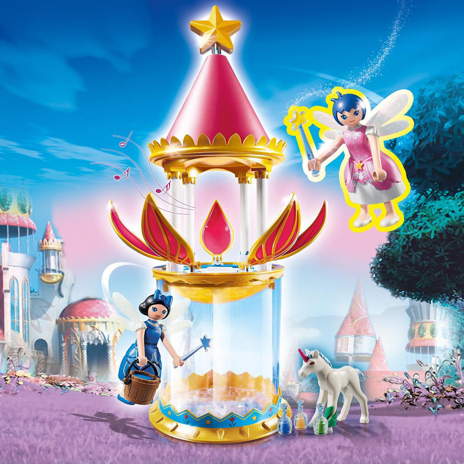 Конструктор Playmobil Музыкальные цветочная башня - фото 4