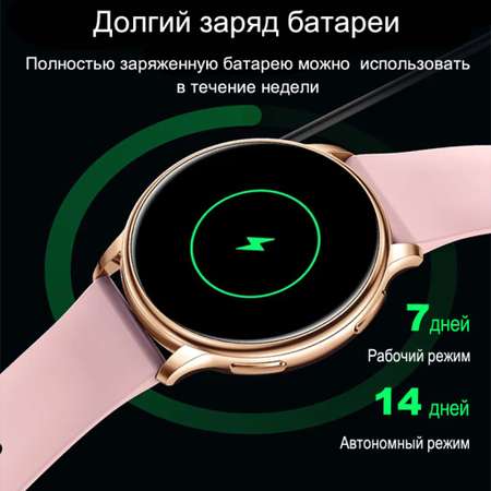 Фитнес-браслет CheckME Smart CMSKM10GP с таймером счетчиком калорий мониторингом сна