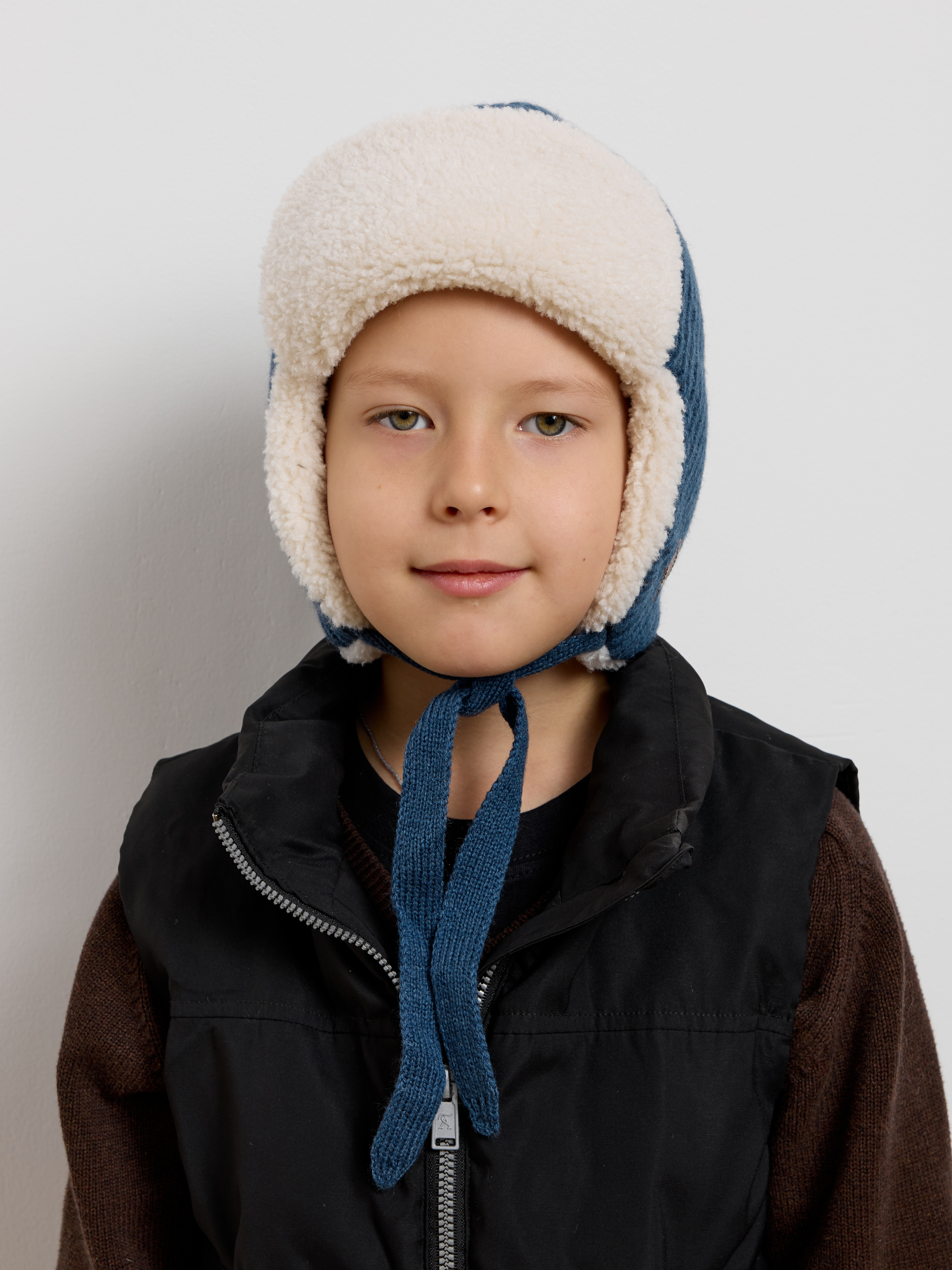 Шапка-ушанка Starkoff Kids Д301128 - фото 5