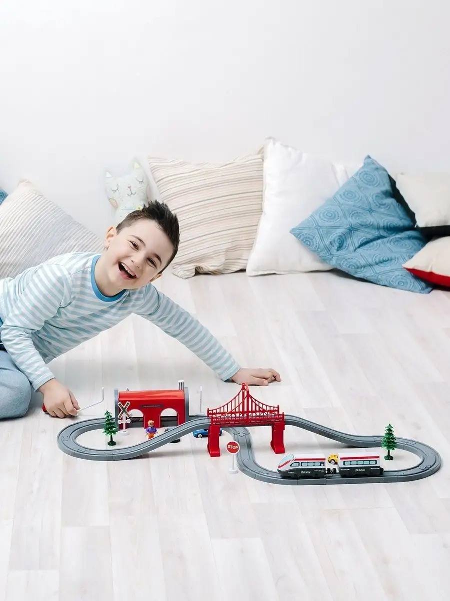 Набор железнодорожный Givito G201-013 - фото 2