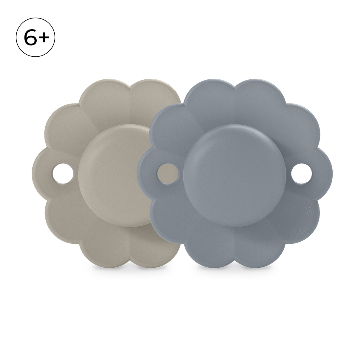 Пустышка Suavinex силикон ортодонтическая от 6 мес. 2 шт. - фото 1