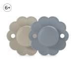 Пустышка Suavinex силикон ортодонтическая от 6 мес. 2 шт.