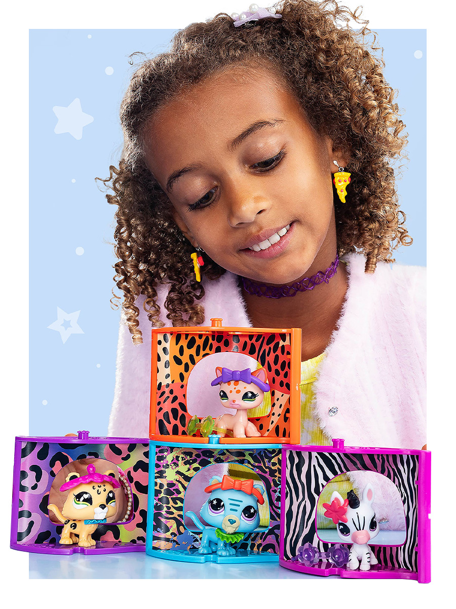 Игровой набор Littlest Pet Shop Уголок леопарда - фото 9