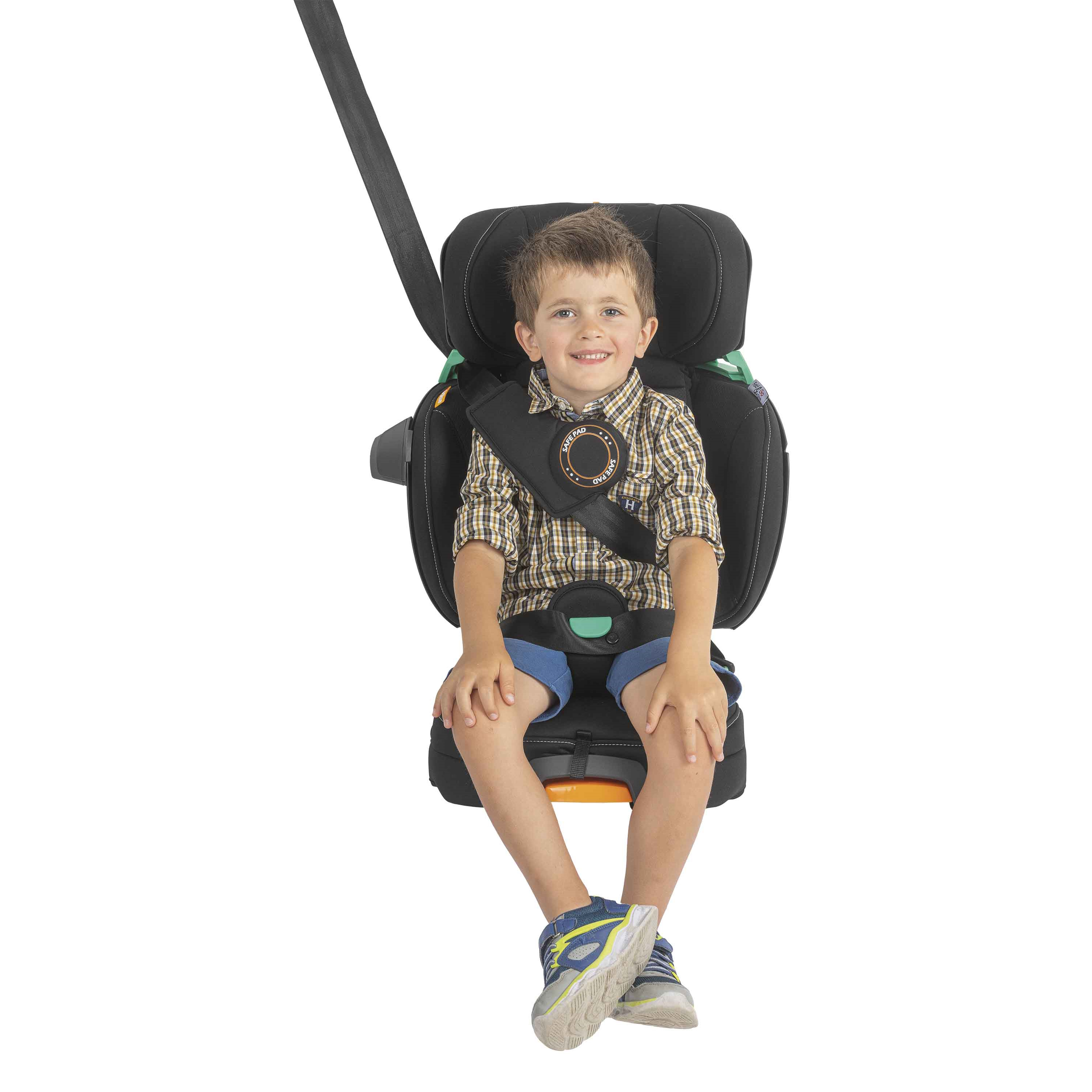 Автокресло Chicco FoldandGo Black Isofix 2/3 (15-36 кг) черный - фото 13