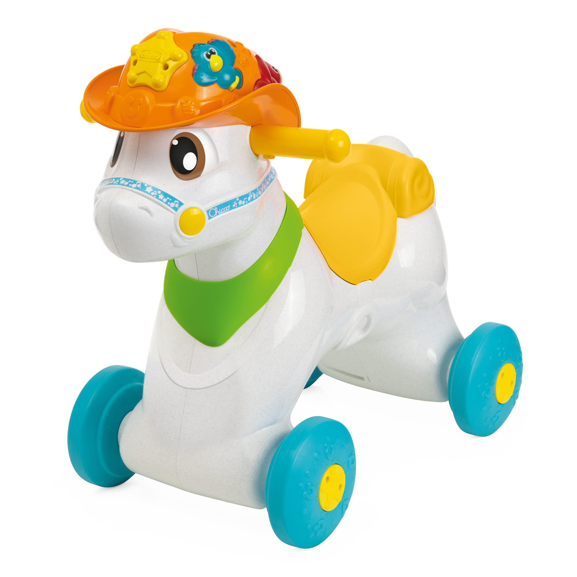 Игрушка-каталка Chicco говорящая «Лошадка Baby Rodeo» 12м+ - фото 10