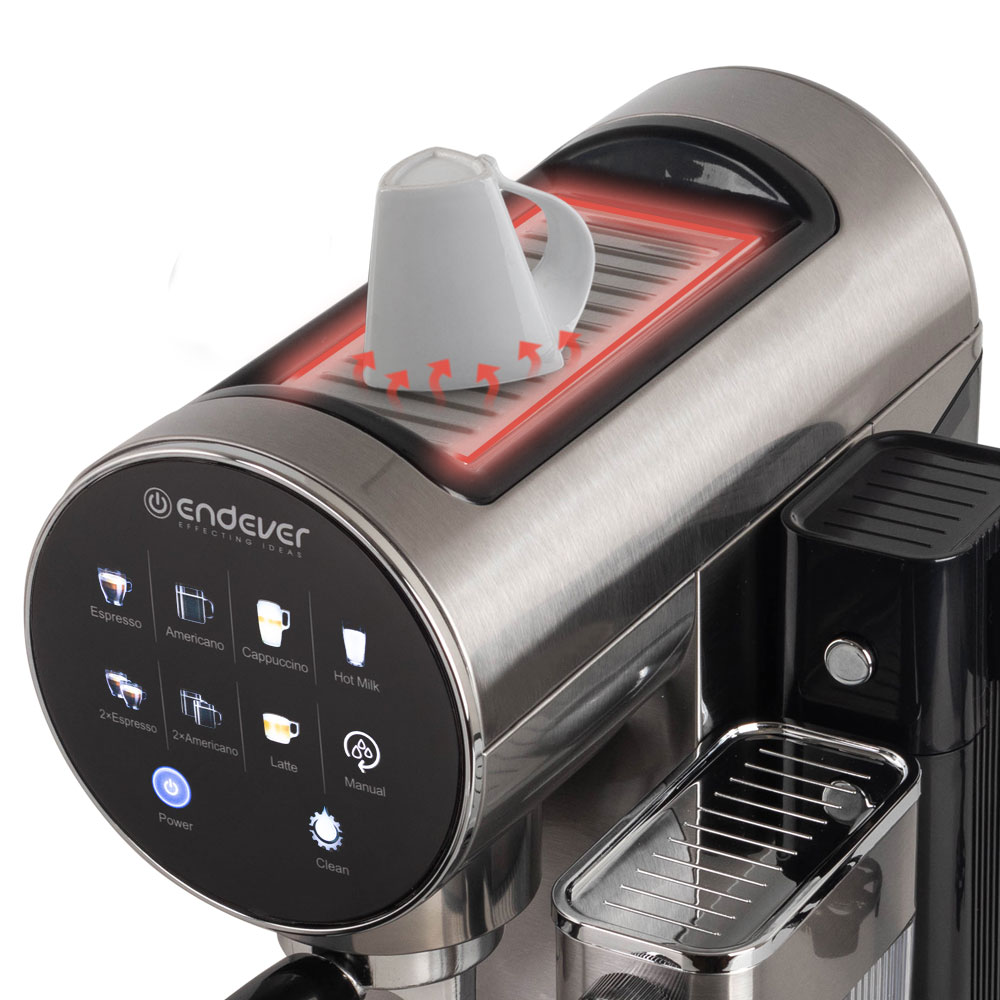 Кофеварка рожкового типа ENDEVER Costa-2010 - фото 12