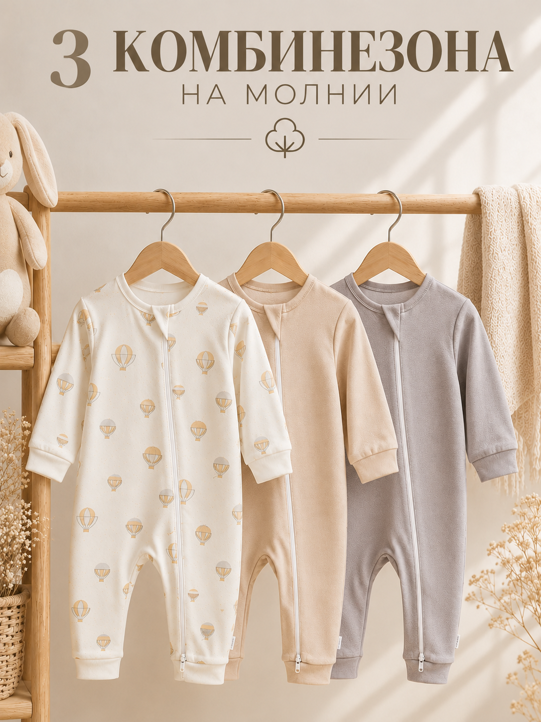 Комбинезон 3 шт Milimbi 0304.91/ВЗШ - фото 2